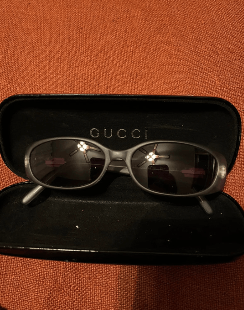 Gucci GUCCI Sunglasses GG2451 Wrap Shield Metal Mask Tom Ford Size ONE SIZE - 3 Thumbnail