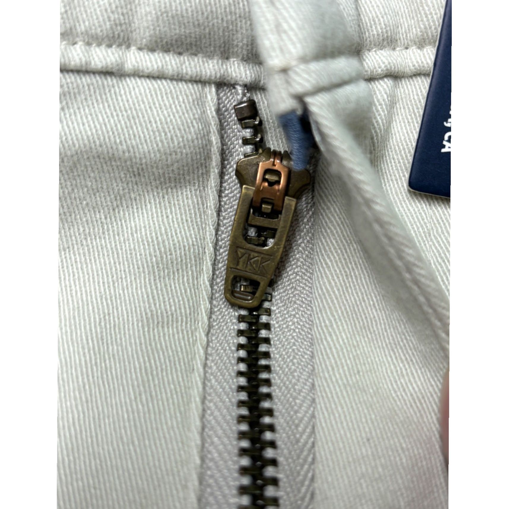 johnnie-O NWT Johnnie-O Mens Chino Shorts Beige 50 Cotton Blend Regular Relaxed Casual Zipper Pockets Button NWT Mens Big & Tall Size US 34 / EU 50 - 3 Thumbnail