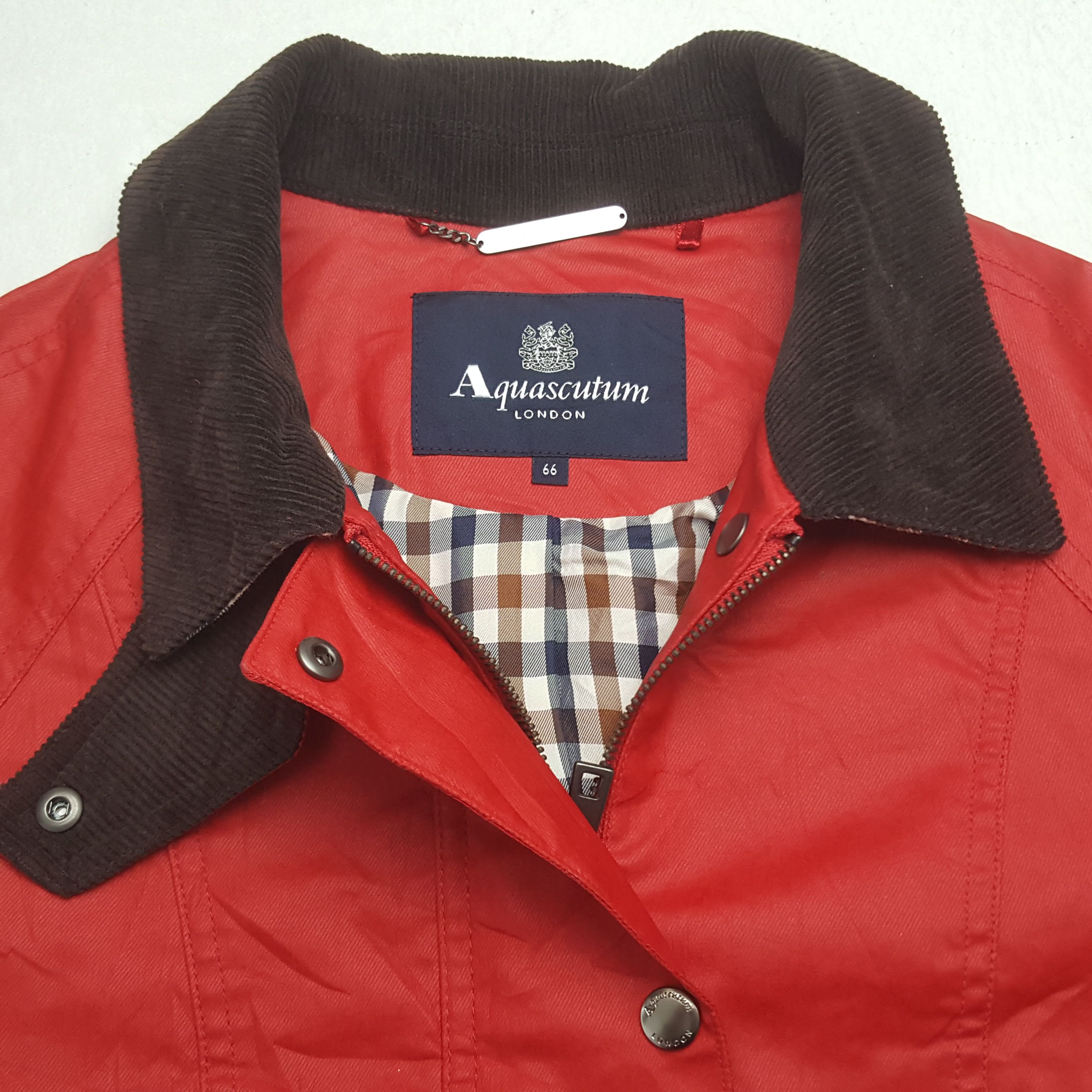 Aquascutum Vintage Aquascutum Zipper Windbreaker Jacket Size S / US 4 / IT 40 - 4 Thumbnail