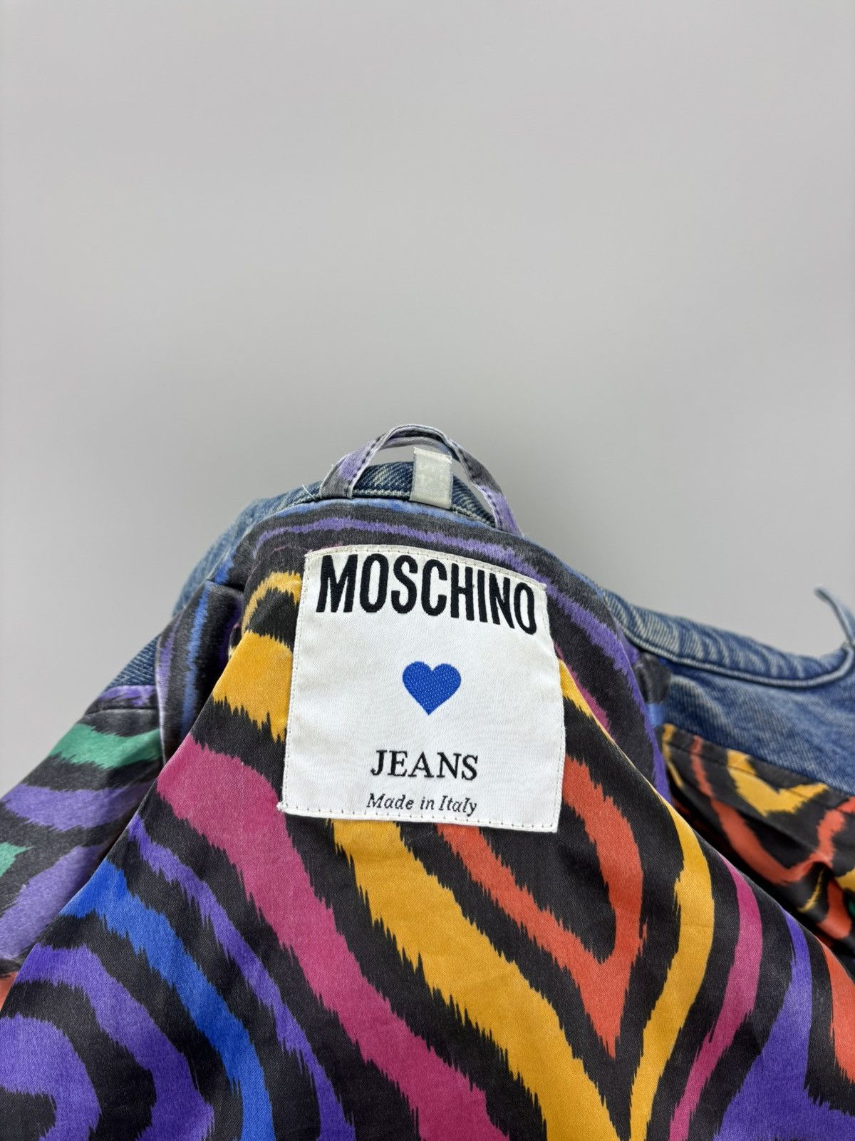 Moschino Womens vintage denim jacket Moschino Jeans Size 42 Size US XS / EU 42 / 0 - 13 Thumbnail