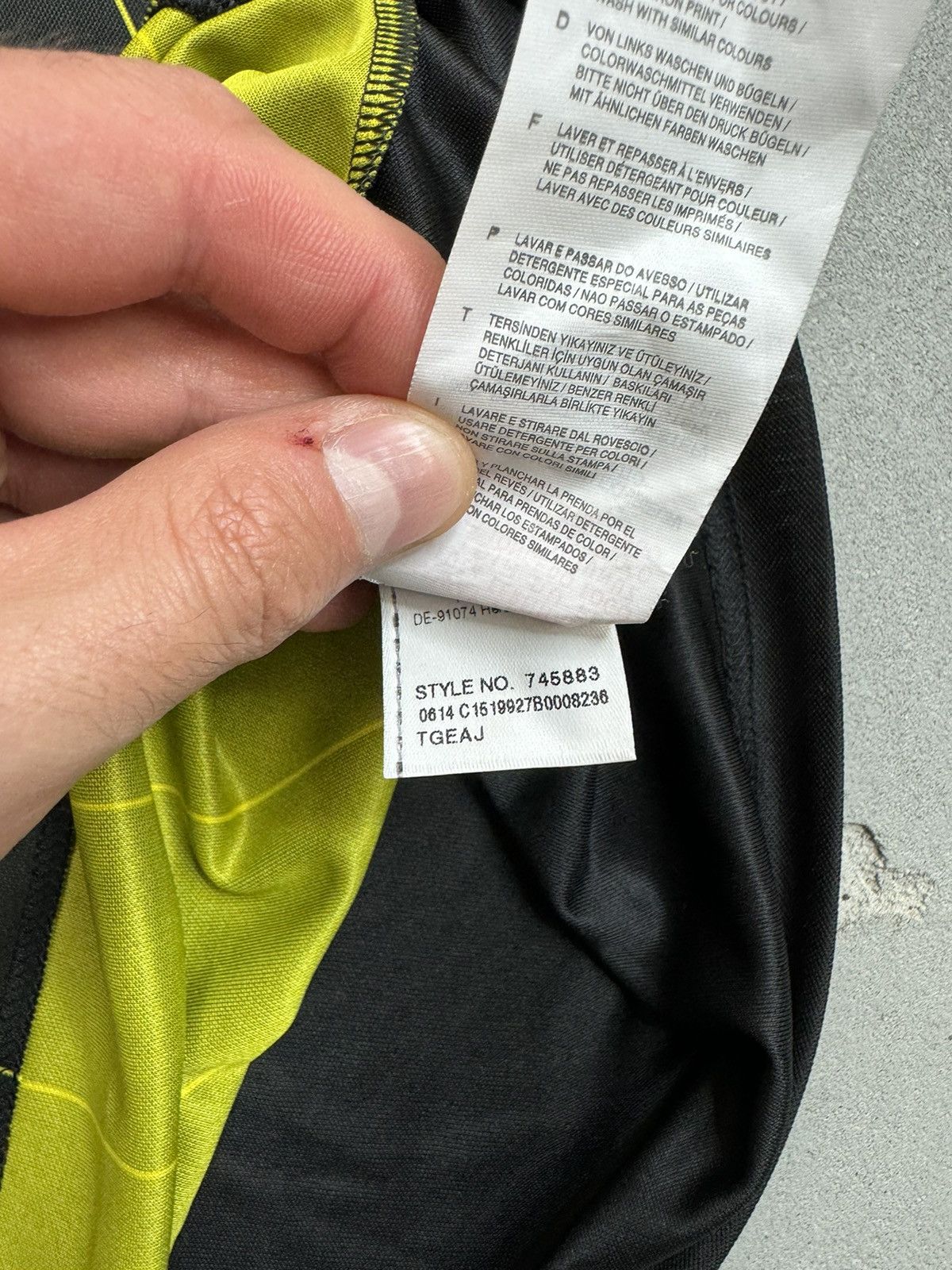 Puma Gundogan BVB Dortmund Away Soccer Football Jersey Size US XL / EU 56 / 4 - 6 Thumbnail