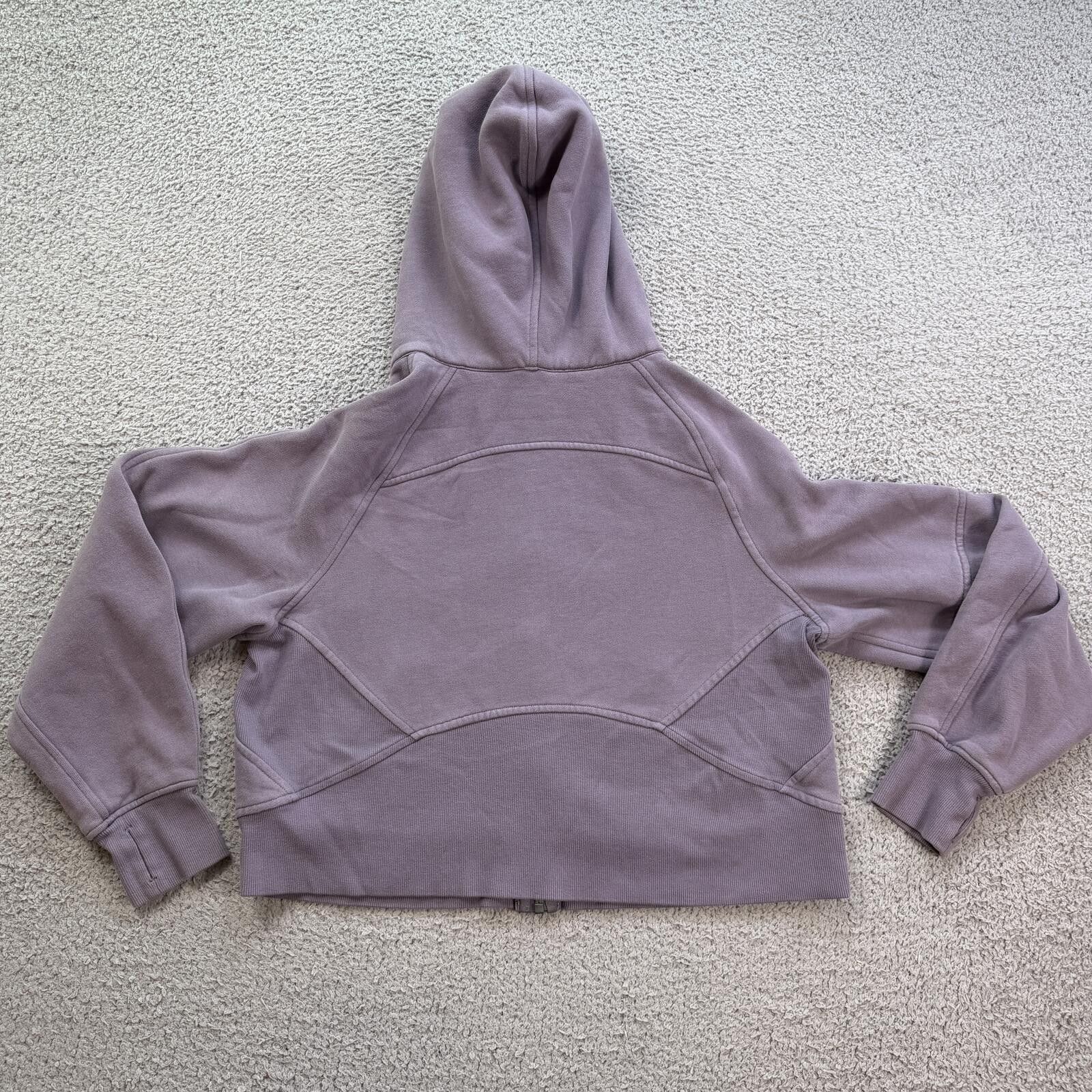 Lululemon Lululemon Scuba Half Zip Hoodie XS/S Purple Cropped Size S / US 4 / IT 40 - 2 Thumbnail