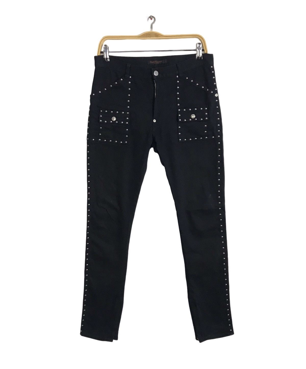 ☆韓国☆[MUCENT］SIGNATURE HEART LETTERING DENIM PANTS Black Undercover Undercover heart denim jeans | Grailed