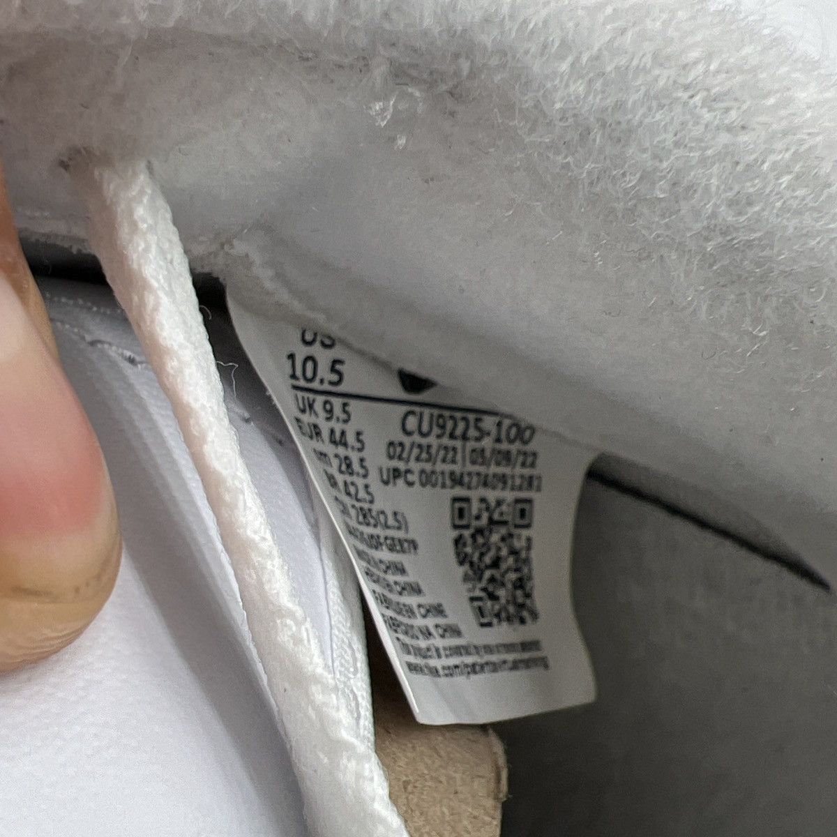 Nike Supreme x air force 1 box logo white Size US 10.5 / EU 43-44 - 9 Thumbnail