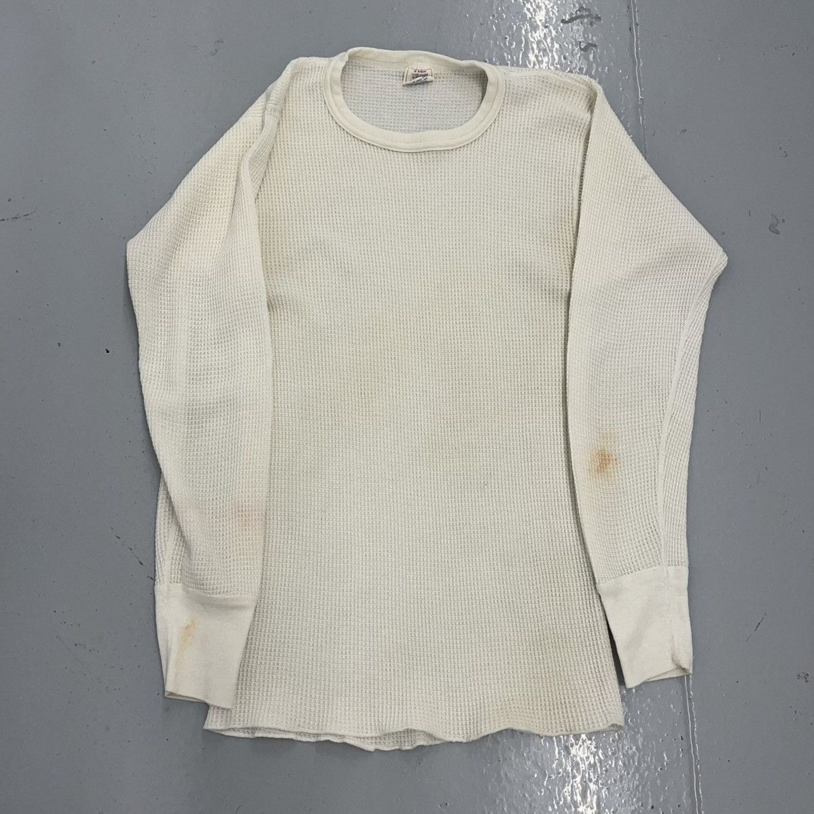 Other Vintage 80s JE Morgan White Blank Long Sleeve Thermal Size US XS / EU 42 / 0 - 1 Thumbnail