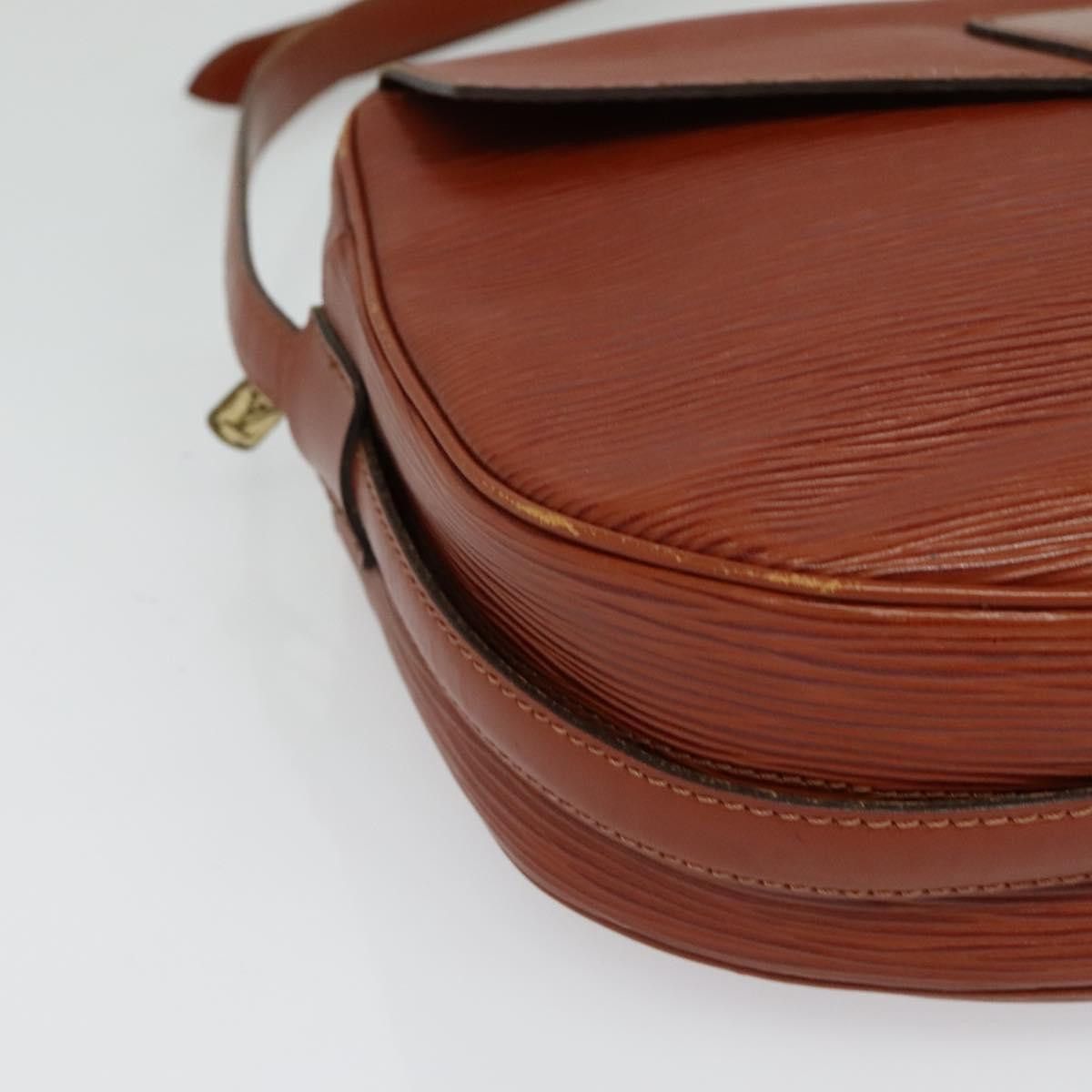 Louis Vuitton LOUIS VUITTON Epi Jeune Fillemm Shoulder Bag Brown M52153 Size ONE SIZE - 8 Thumbnail