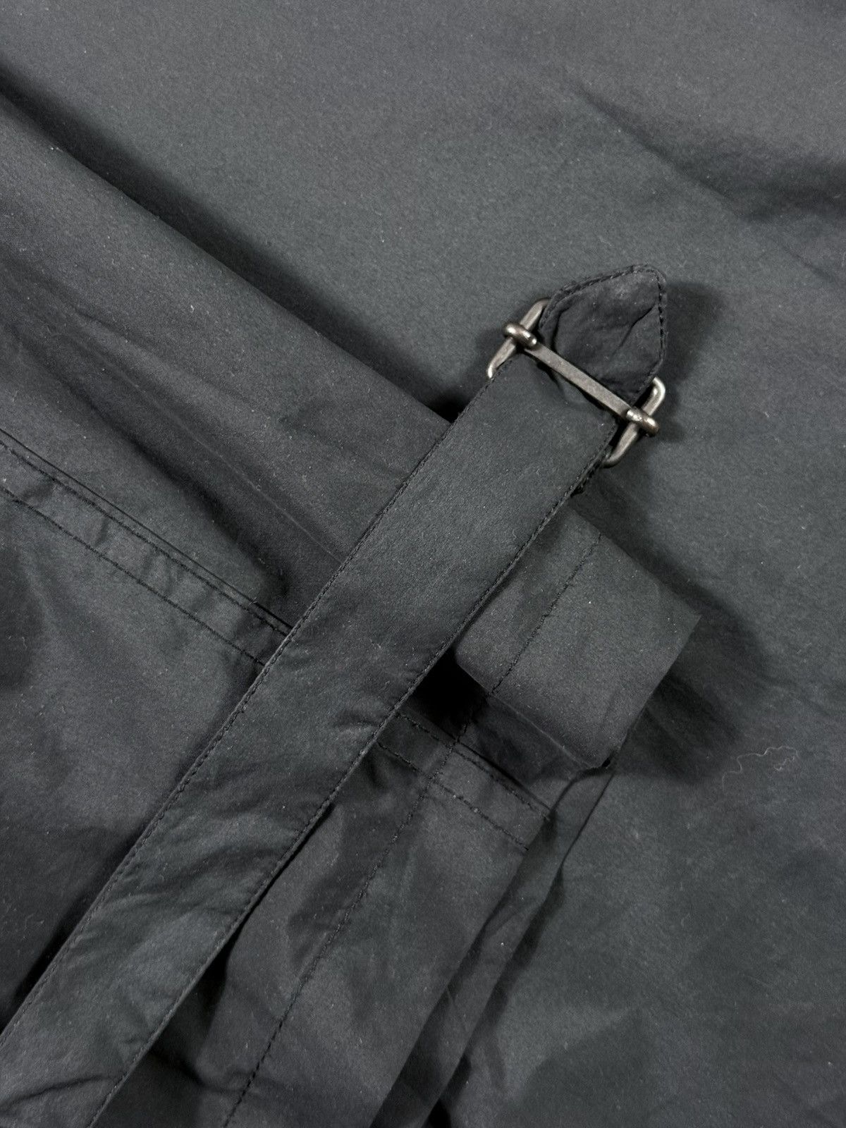 Ann Demeulemeester Ann Demeulemeester - Charcoal Raincoat Size US M / EU 48-50 / 2 - 3 Thumbnail