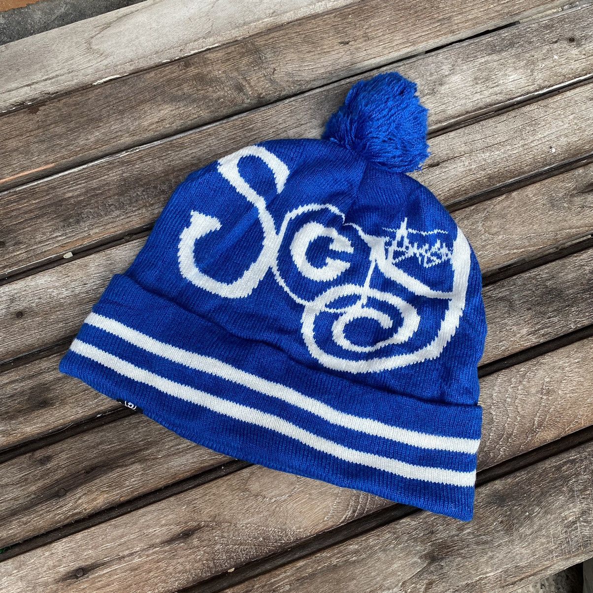 Stussy STUSSY POM BEANIE HATS Size ONE SIZE - 4 Thumbnail