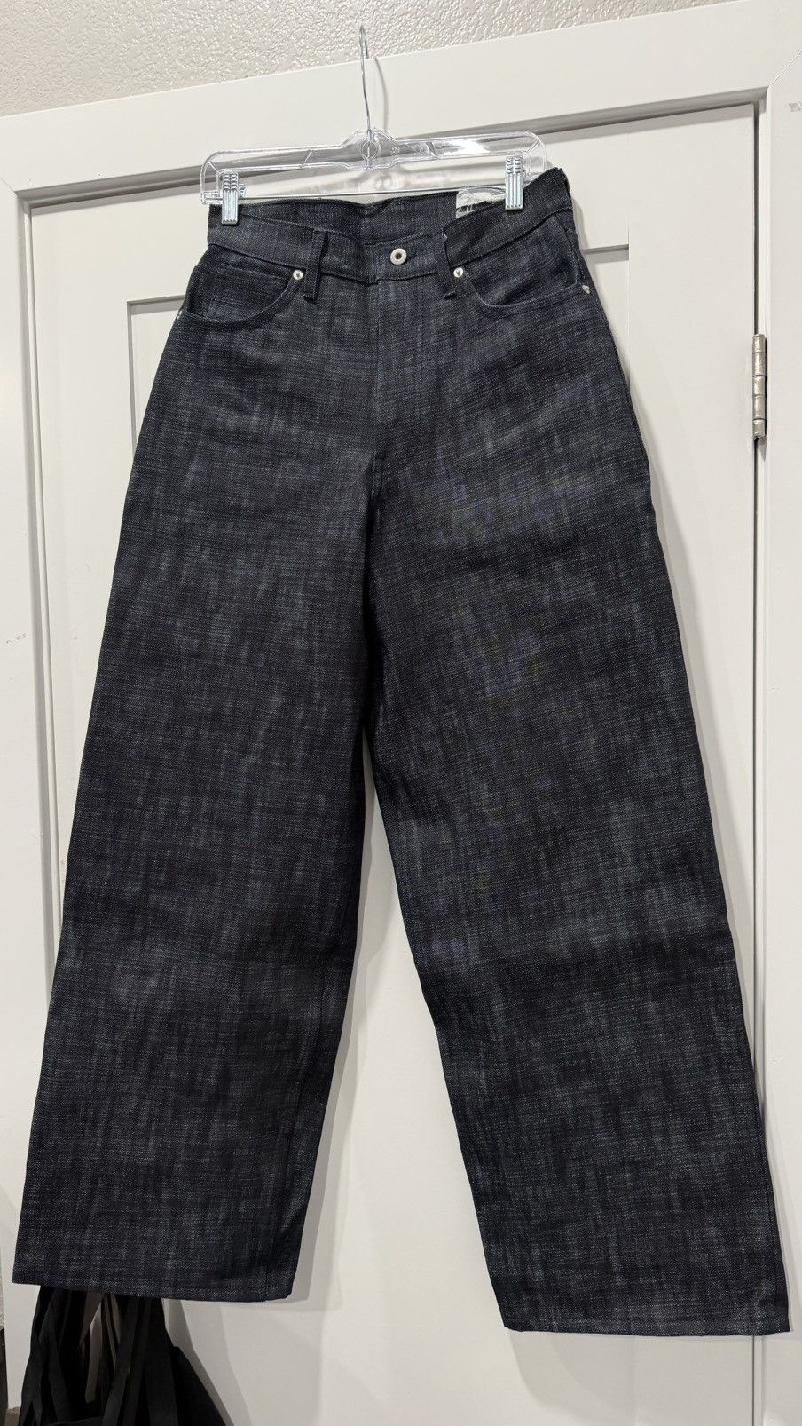 K-Two Studios 18.5oz LOOSE INDIGO HEAVY DENIM Size US 28 / EU 44 - 3 Thumbnail