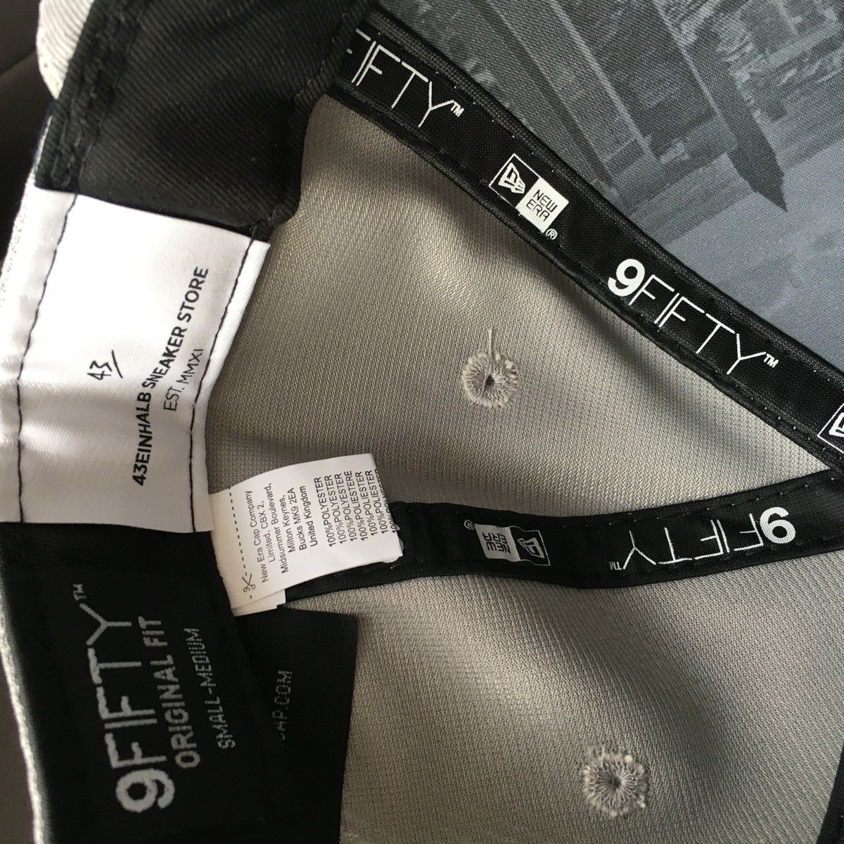 New Era New Era x 43 Einhalb MMXI 9Fifty Hat Super LTD Size ONE SIZE - 6 Thumbnail