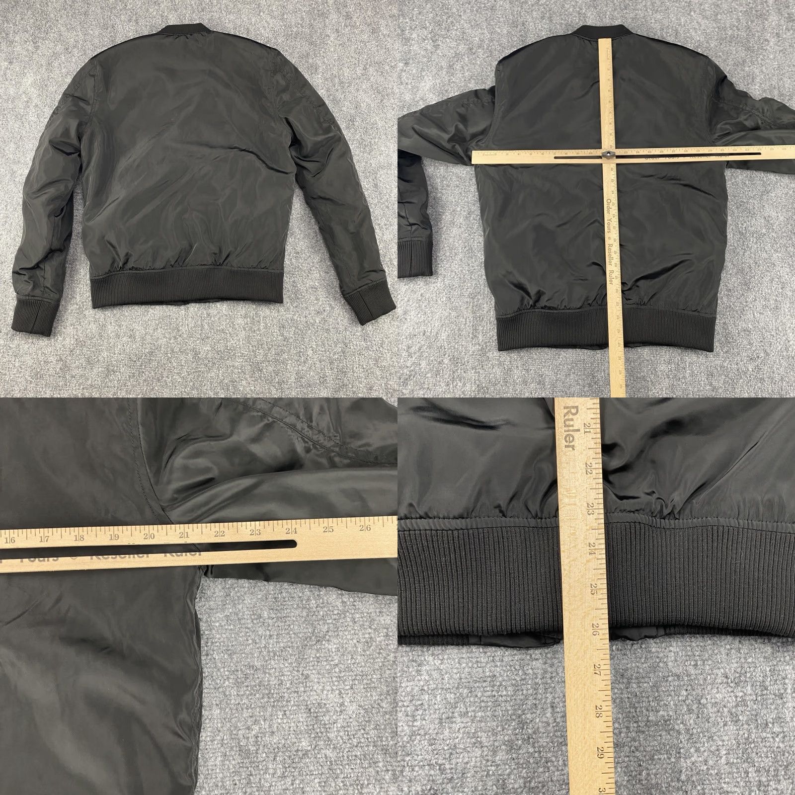 Vintage Fossa Apparel Wingover Bomber Jacket Mens Small Black Lexus Logo Full Zip 1518 Size US S / EU 44-46 / 1 - 8 Thumbnail