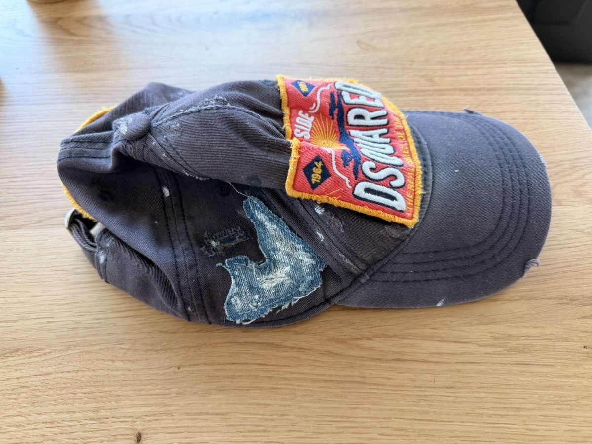 Dsquared2 Destroyed Wild Side Jungle cap Size ONE SIZE - 2 Thumbnail