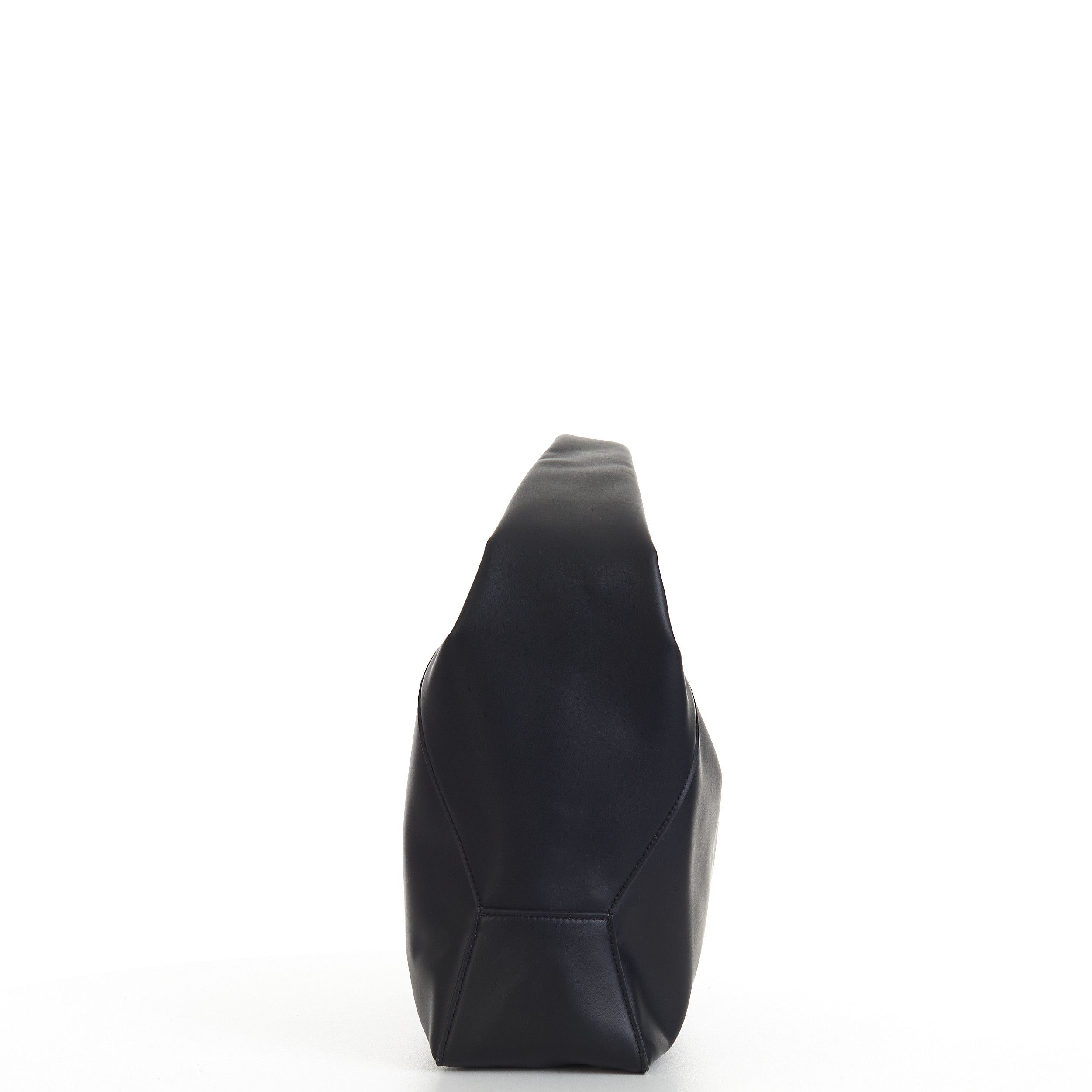 Brunello Cucinelli Hobo Bag In Black Calfskin Leather Size ONE SIZE - 3 Thumbnail