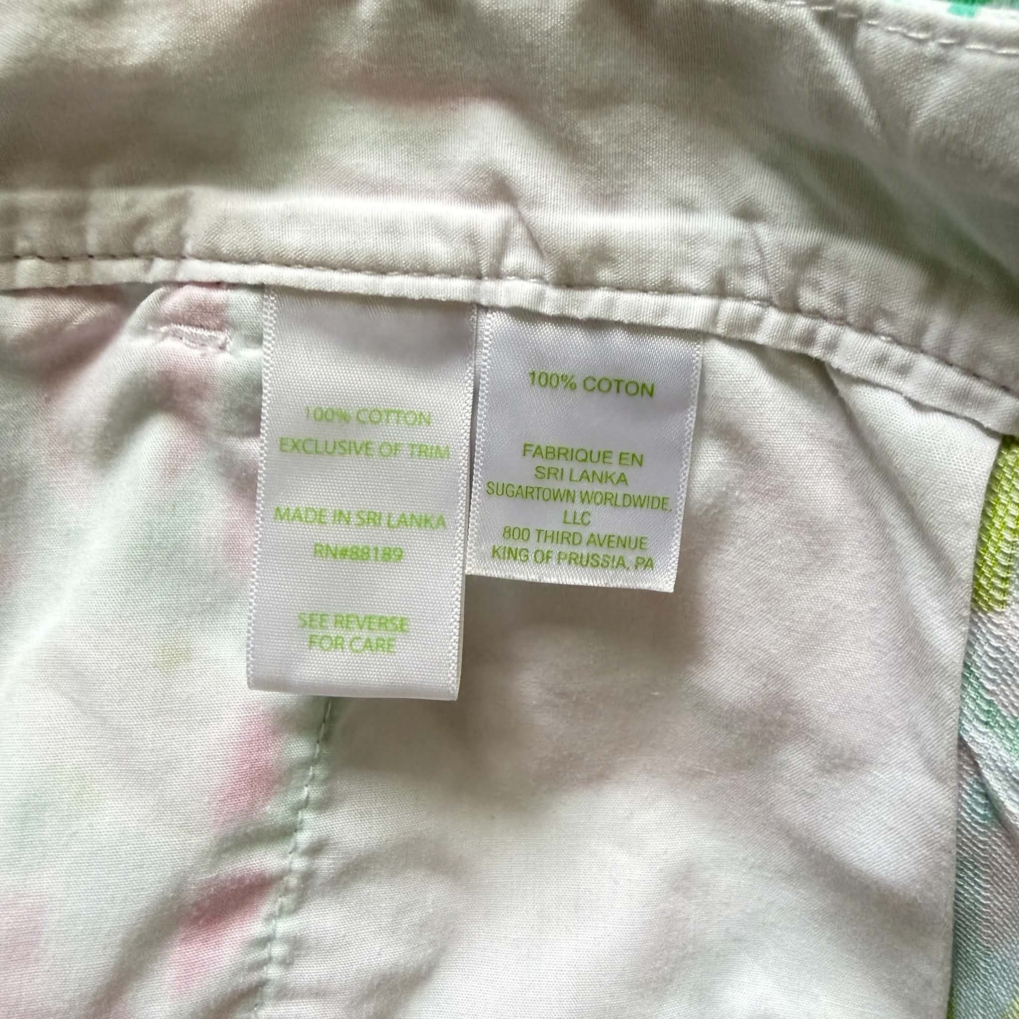 Lilly Pulitzer Lilly Pulitzer Buttercup Shorts Pink Floral Scalloped Hem Size 38" / US 16 / IT 52 - 7 Thumbnail