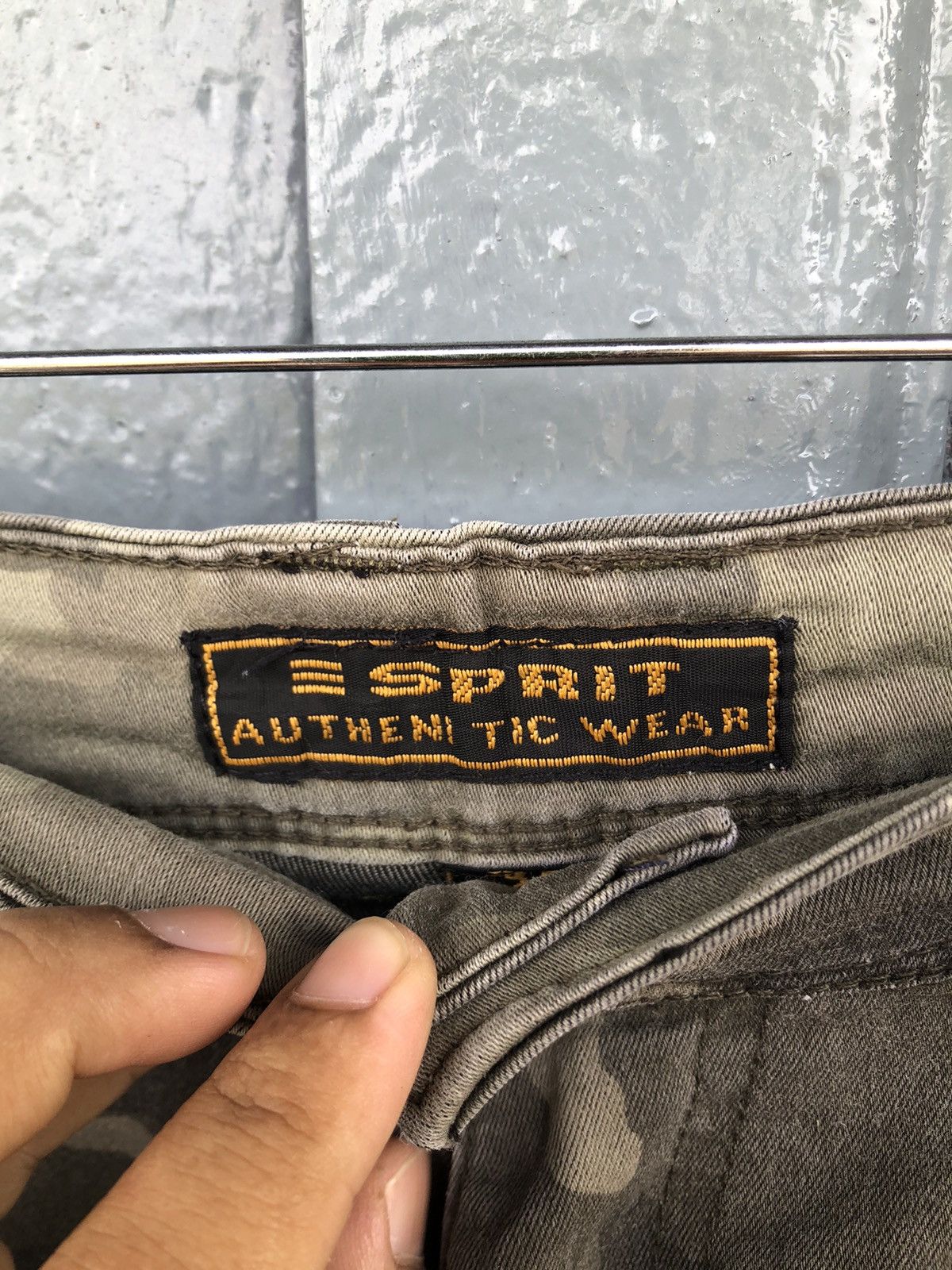 Esprit Esprit Camo Cotton Pants Size US 33 - 6 Thumbnail
