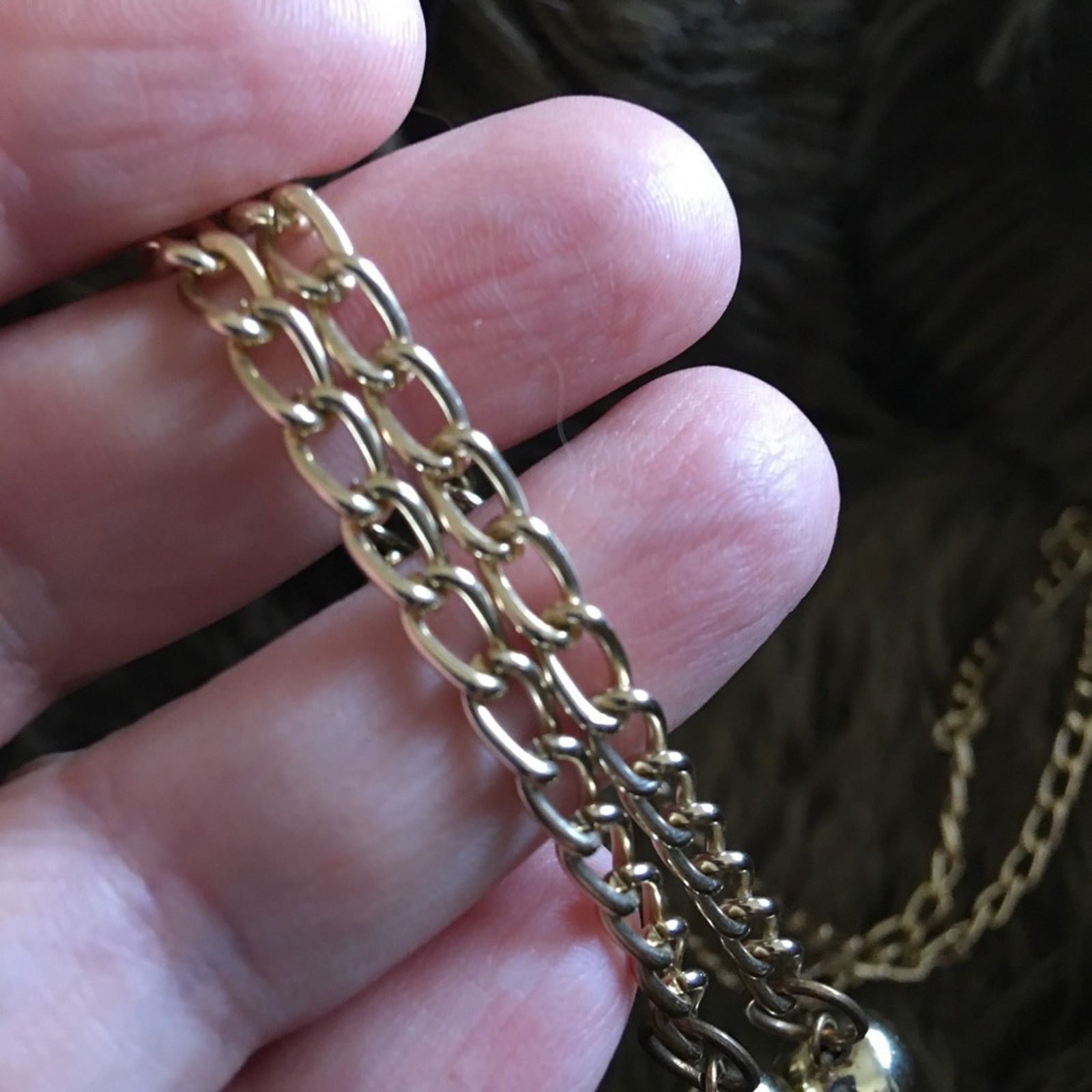 Vintage Vintage 80s beaded chain tassel long necklace Size ONE SIZE - 7 Thumbnail