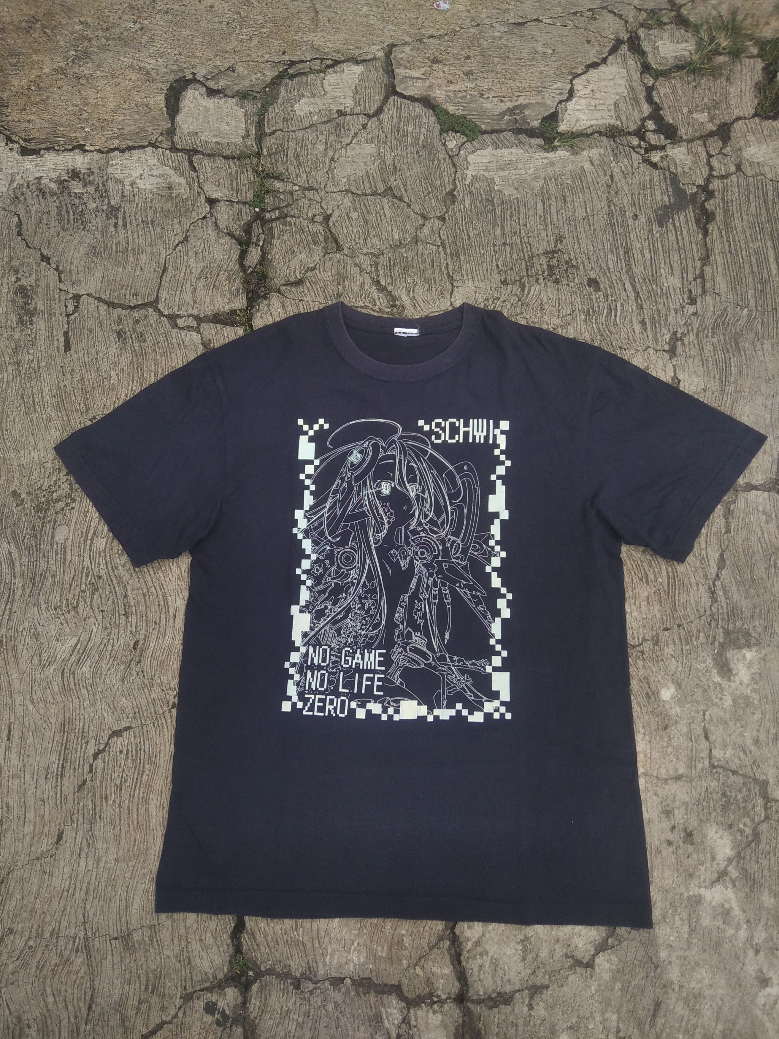 Anime No Game No Life Anime. Deus Ex Machina Schwi Size US XL / EU 56 / 4 - 2 Thumbnail