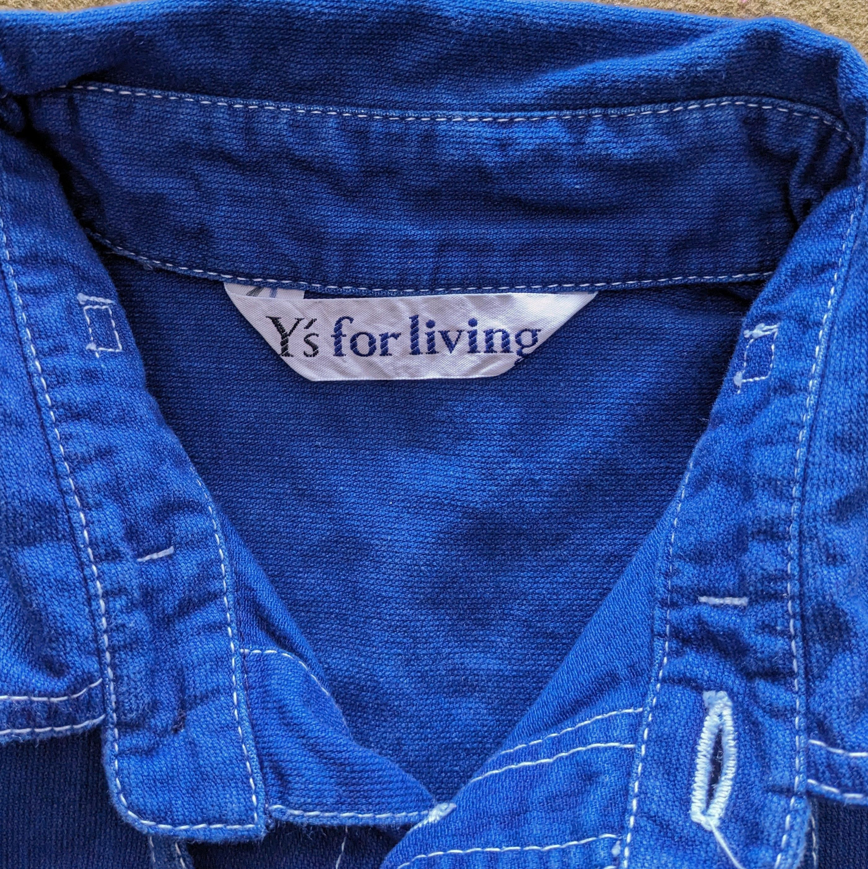 Yohji Yamamoto Vintage Y'S for Living by Yohji Yamamoto Designer Shirts Size US XL / EU 56 / 4 - 6 Thumbnail