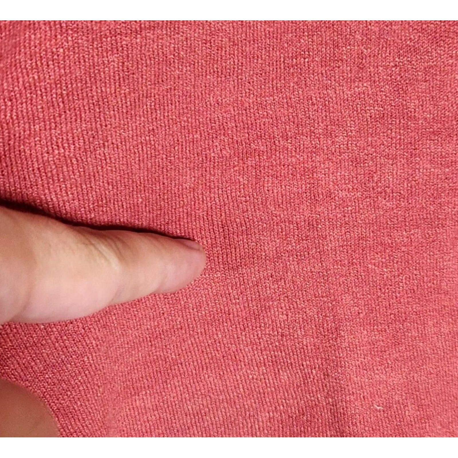 Eileen Fisher Eileen Fisher Womens XXS Organic Linen Knit Sweater Pullover Long Sleeve Red Size XXS / US 00 / IT 34 - 4 Thumbnail