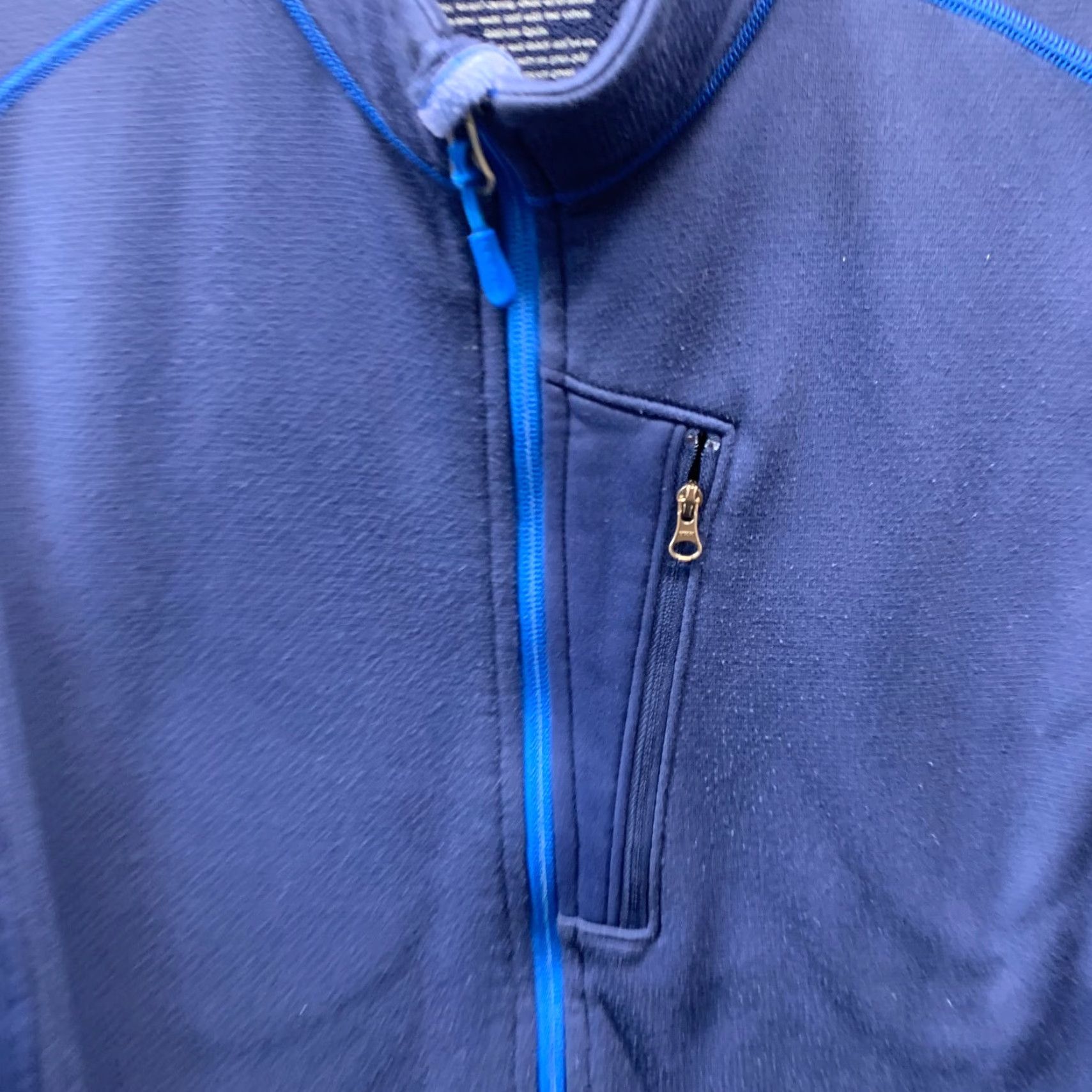 Vintage LL Bean Sweatshirt Adult Large Blue Fleece Winter Full Zip Mens Regular Size L Size US L / EU 52-54 / 3 - 3 Thumbnail