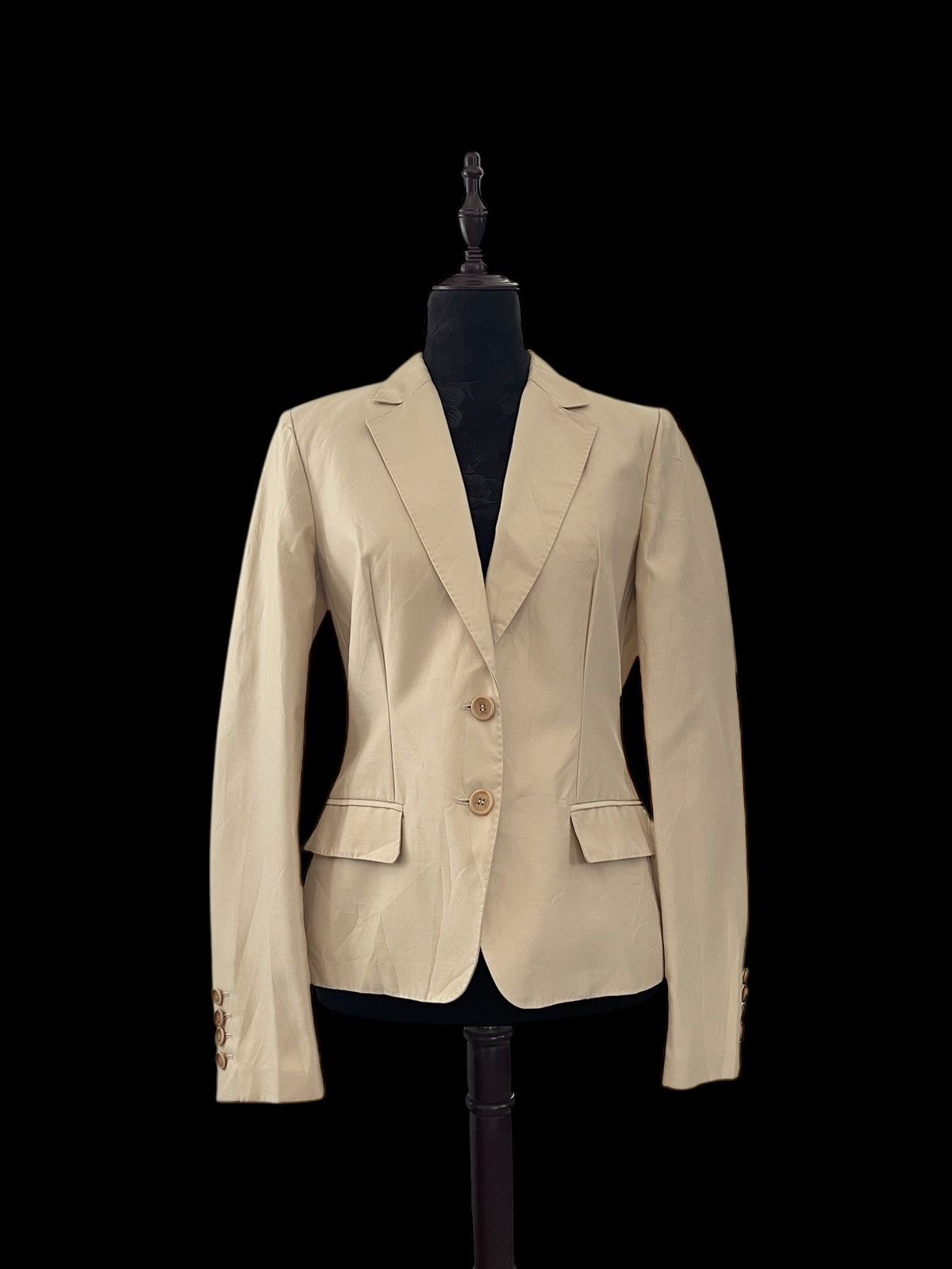 Fendi Fendi Woman Beige Blazer Size M / US 6-8 / IT 42-44 - 15 Thumbnail