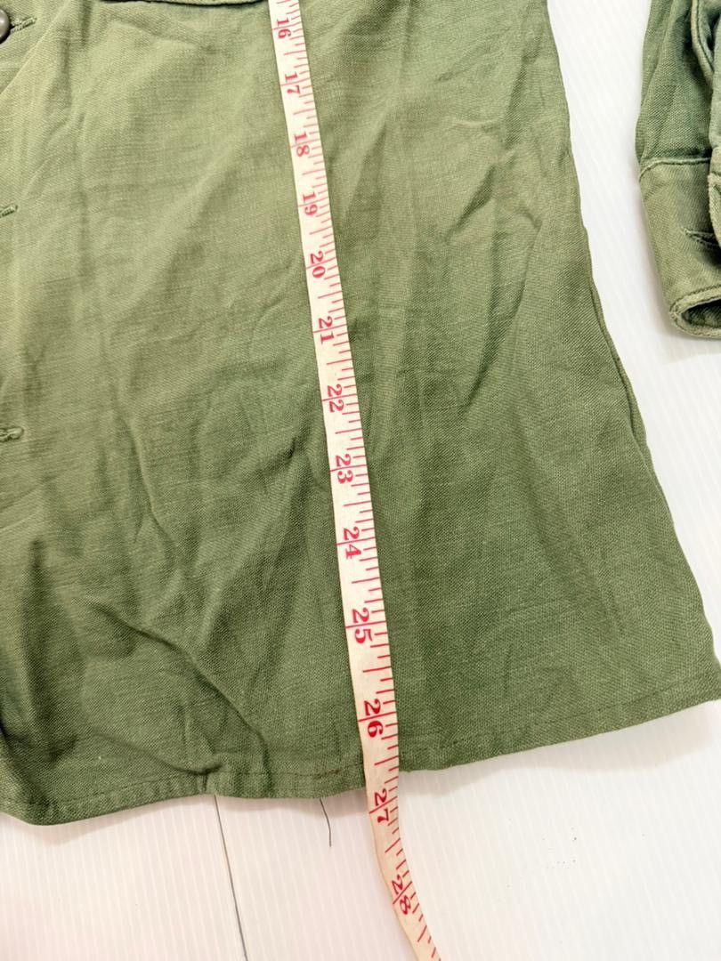 Vintage 80s US ARMY Long Sleeve Button Shirt Vintage Size US S / EU 44-46 / 1 - 8 Thumbnail