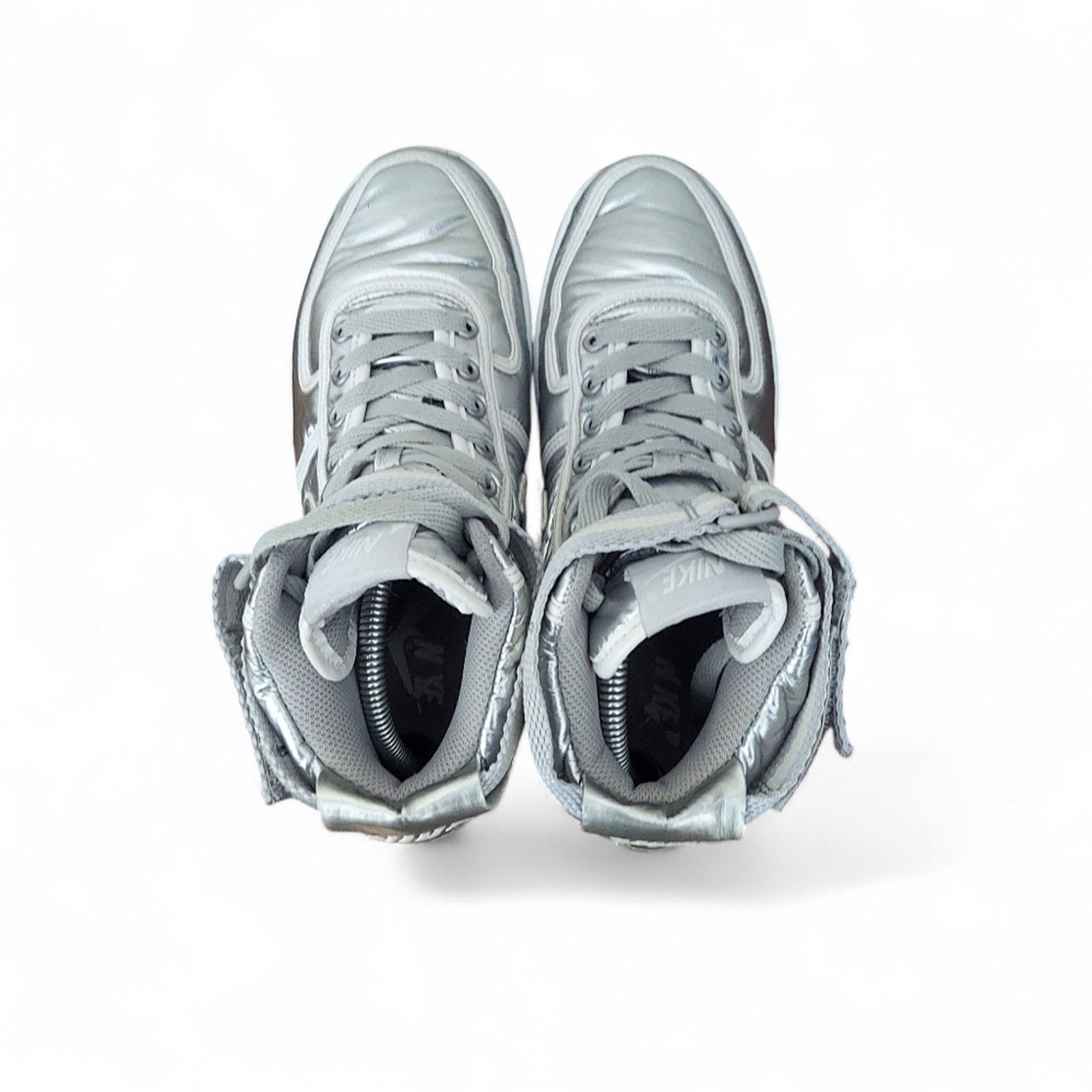 Nike Nike Vandal High Silver Basketball Sneakers Women’s Size 10 Size US 10 / IT 40 - 6 Thumbnail