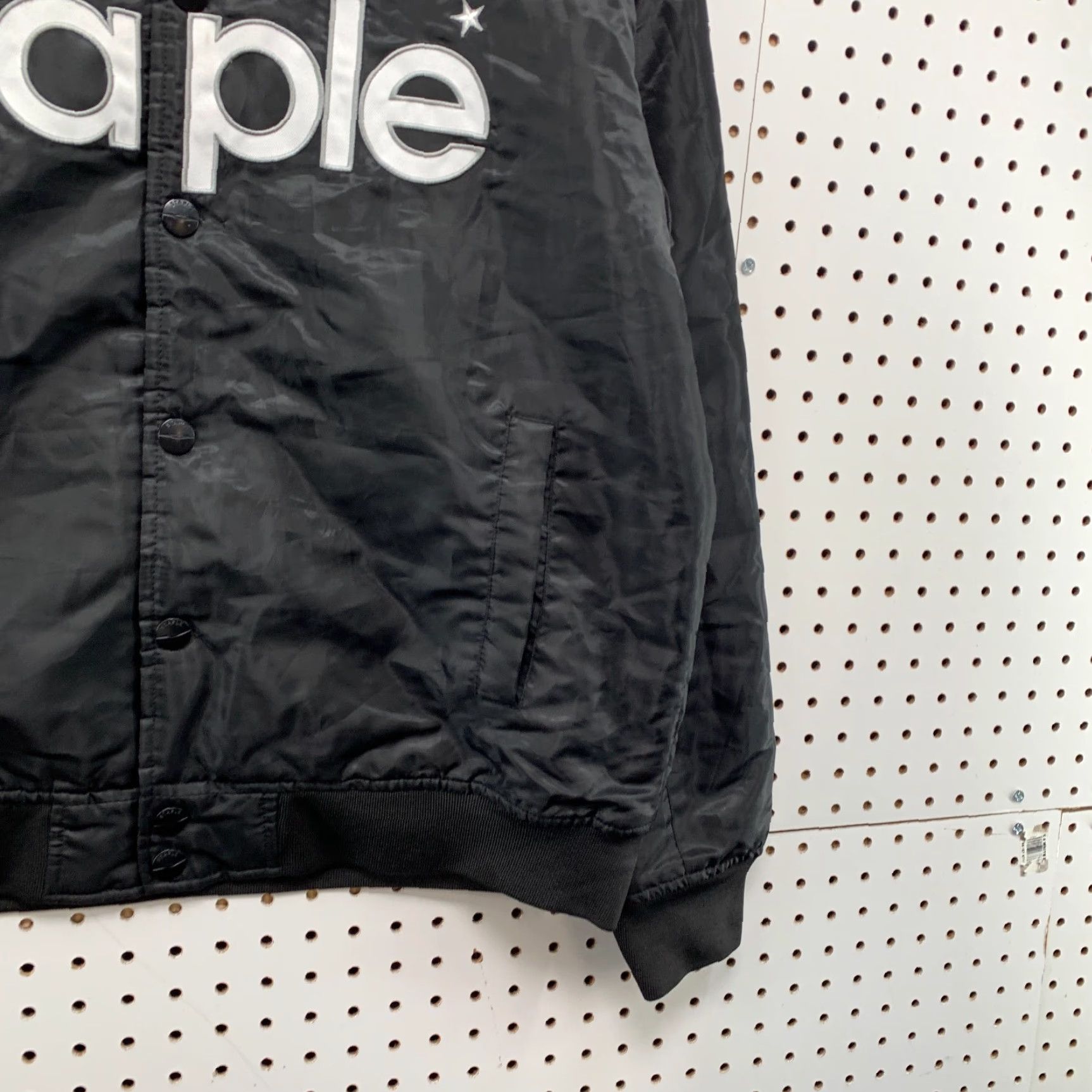 Vintage Staple Jeff Staple Satin Snap Jacket Mens Large Black Embroidered Skateboard 24x27 Satin Snap Jacket Mens Large Black Embroidered Skateboard 24x27 Size US L / EU 52-54 / 3 - 6 Thumbnail