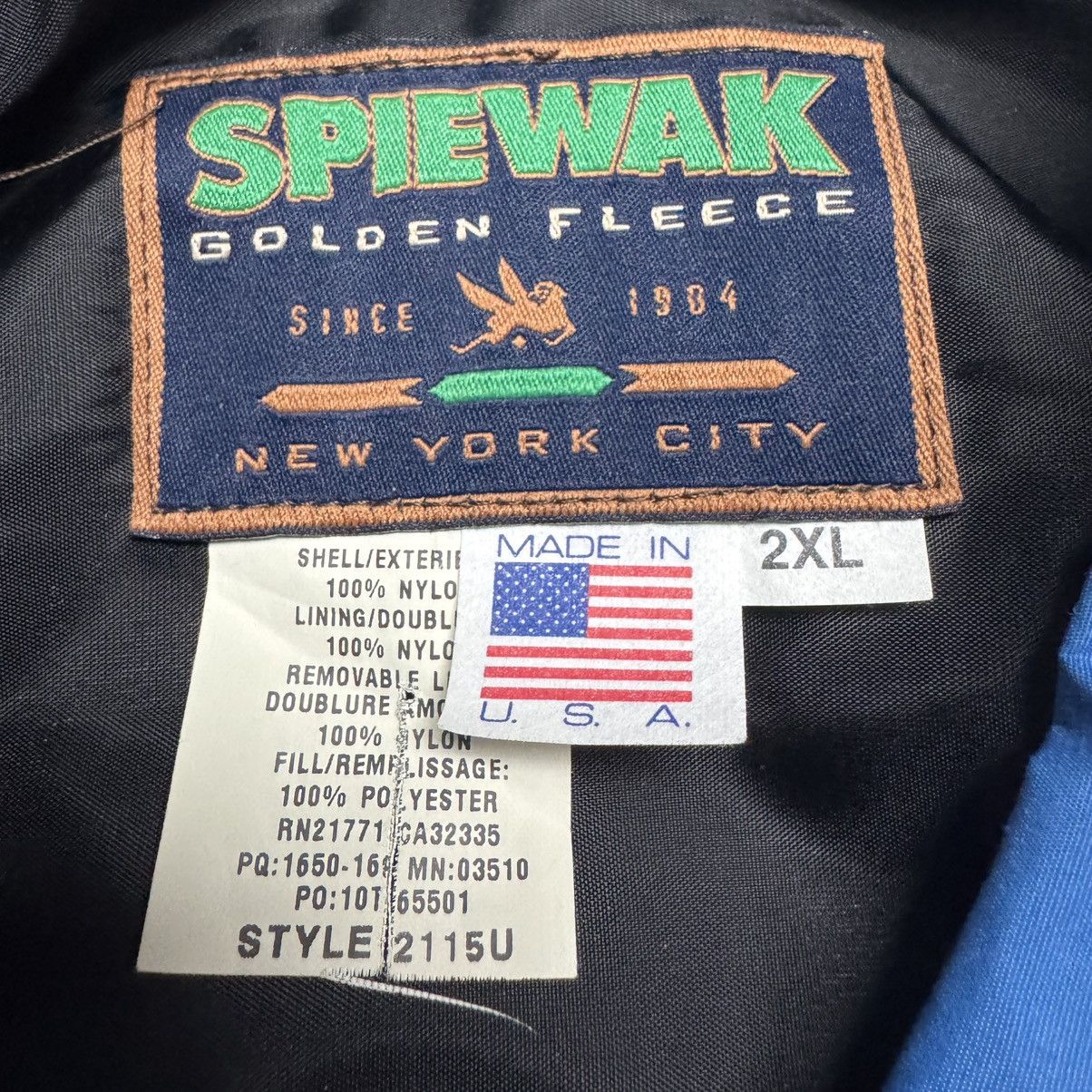 I. Spiewak And Sons Spiewak Golden Fleece Color Block Bomber Jacket Shell Only Size US XXL / EU 58 / 5 - 4 Thumbnail