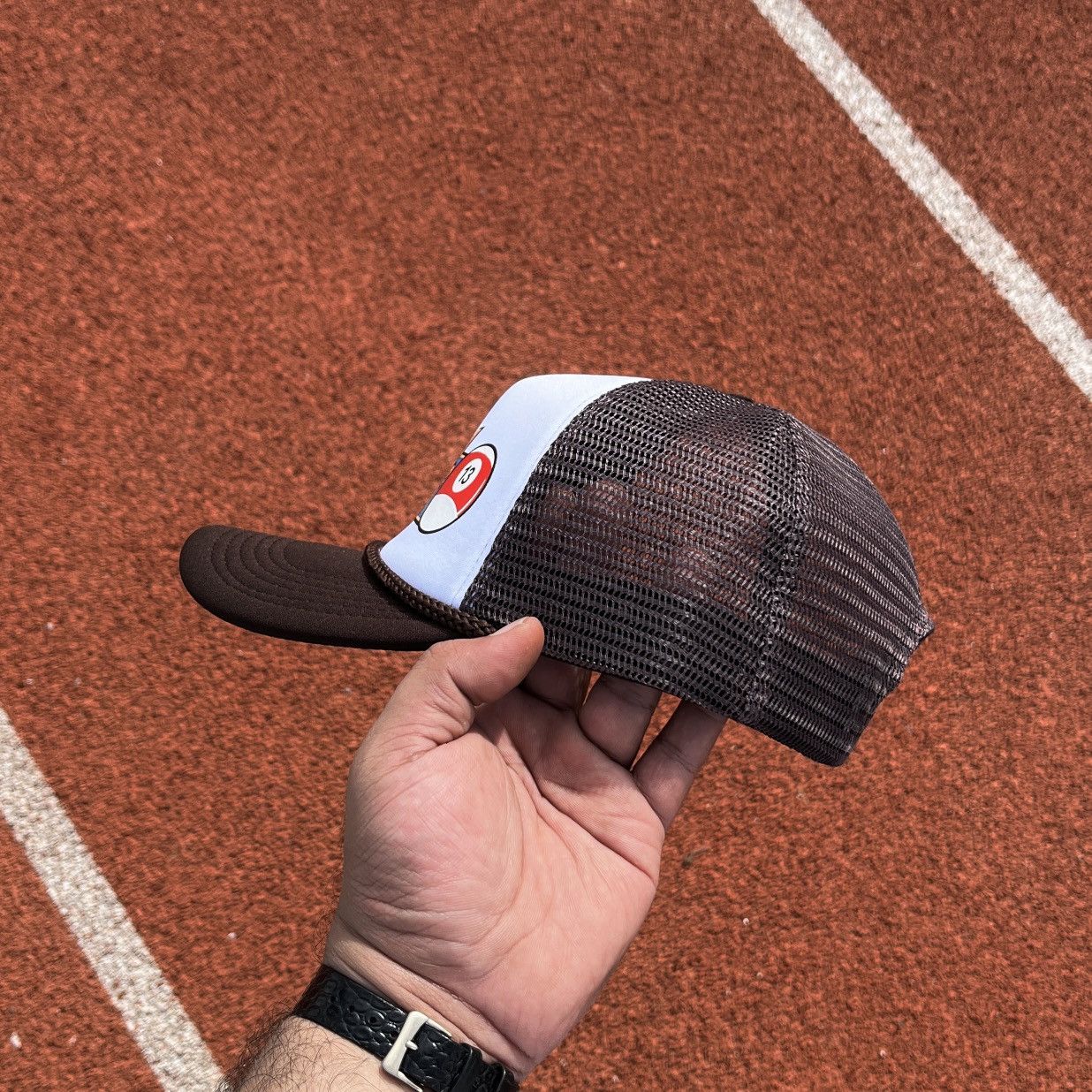 Other BADLUCKNEVERLEAVES - UNLUCKY 13 MESH TRUCKER HAT Size ONE SIZE - 5 Thumbnail
