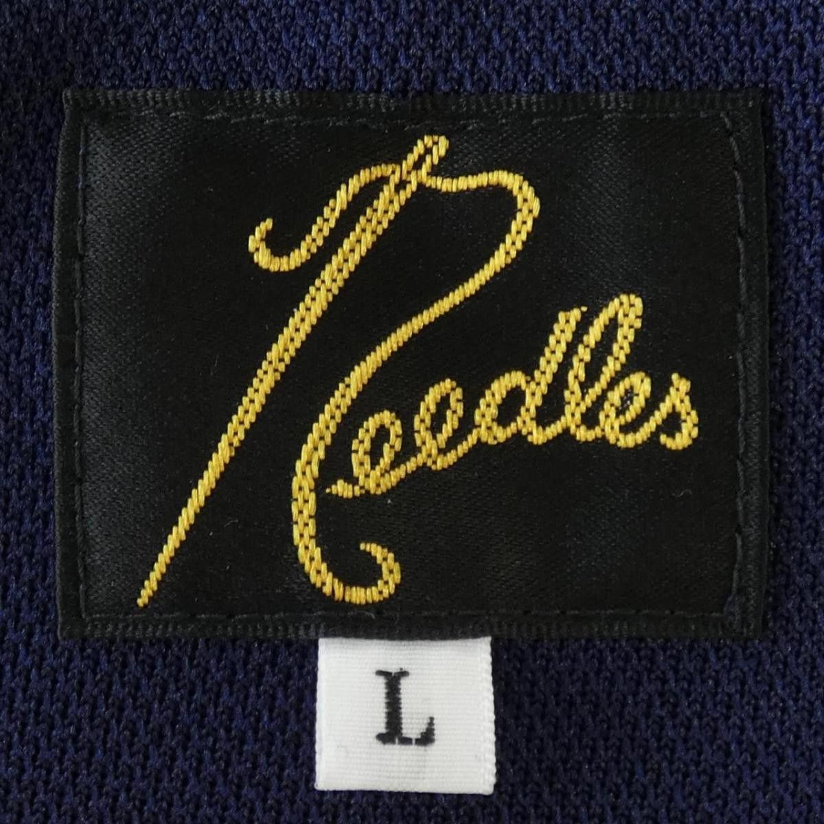 Needles Jacket Blouson Zip Up Tape Design Navy Size US L / EU 52-54 / 3 - 4 Thumbnail