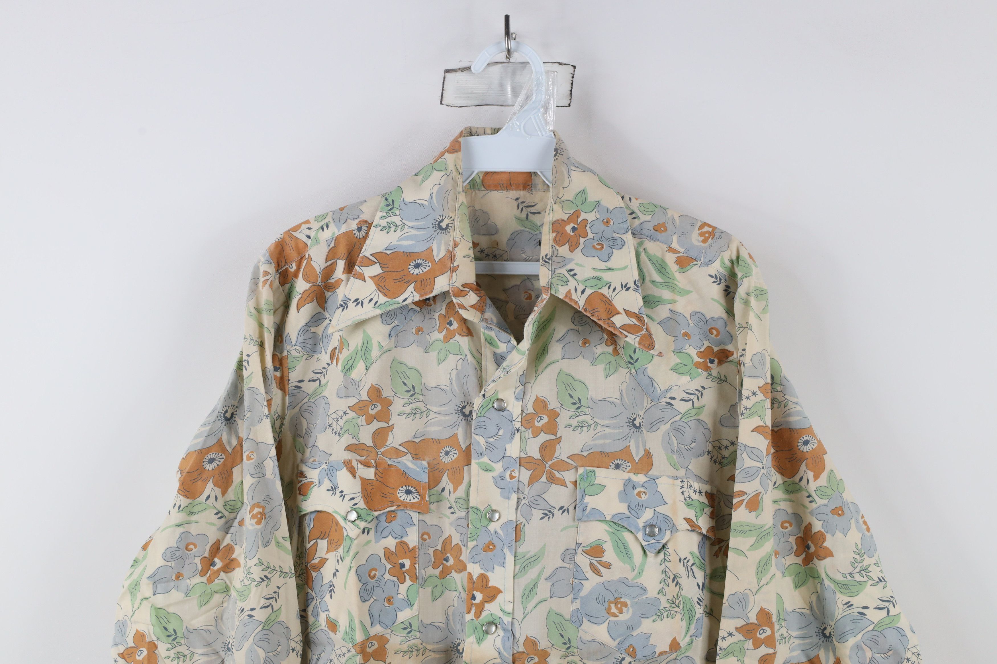 Vintage Vintage 60s 70s Streetwear Western Snap Button Shirt USA Size US M / EU 48-50 / 2 - 2 Thumbnail