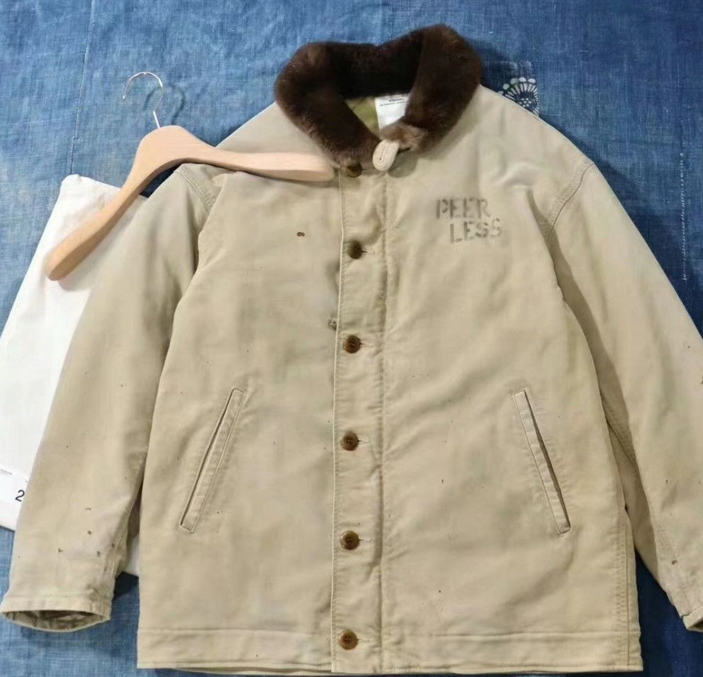 image of Visvim 21Aw Deckhand Chief Coat in Brown, Men's (Size Medium)