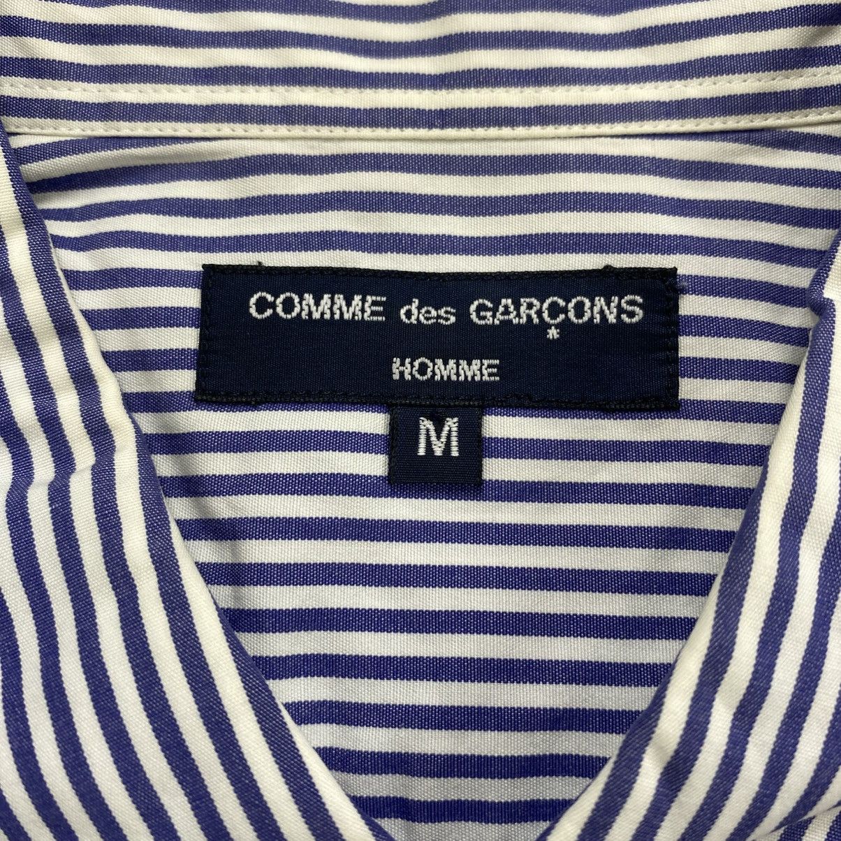 Comme des Garcons Homme Vintage Comme Des Garcons Homme CDG Striped Designer Shirt Size US M / EU 48-50 / 2 - 6 Thumbnail