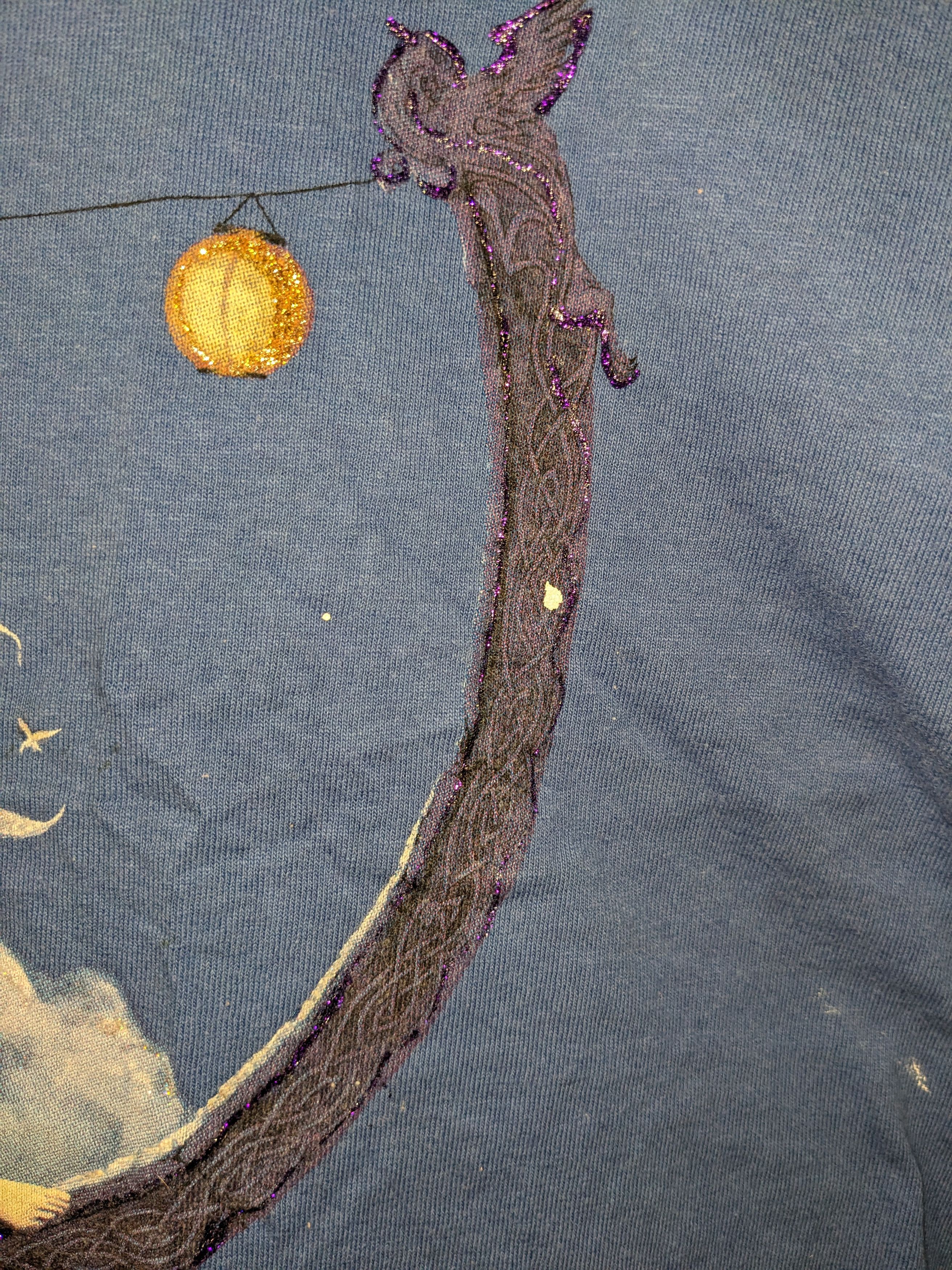 The Mountain × Vintage Vintage The Mountain Fairy Moon Star Blue Medium T-Shirt Size US M / EU 48-50 / 2 - 8 Thumbnail