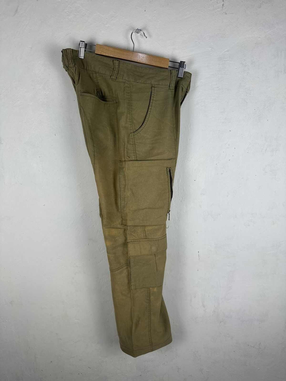 If Six Was Nine CARGO PANTS SENDITIONARIES MULTIPOCKET FADED COLOUR Size US 31 - 21 Thumbnail