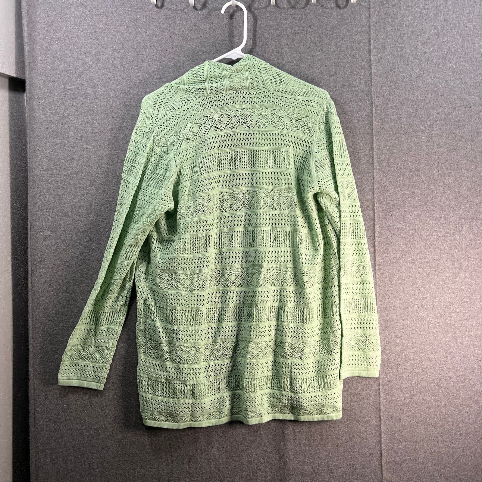 Other Joan Rivers Open-Front Crochet Cardigan Size Medium Size M / US 6-8 / IT 42-44 - 2 Thumbnail