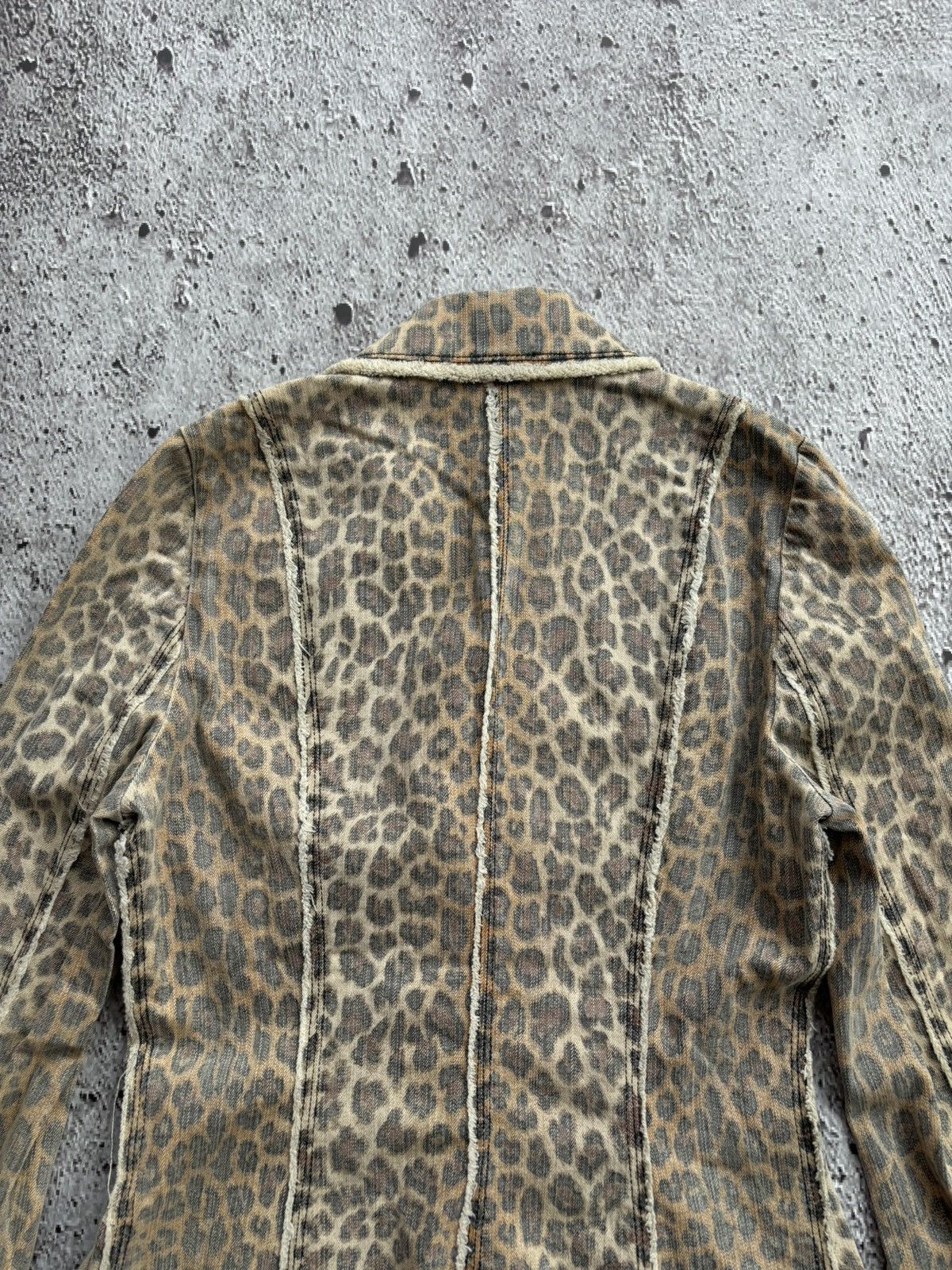 Tornado Mart Vintage Leopard Women's Blazer Size S / US 4 / IT 40 - 5 Thumbnail