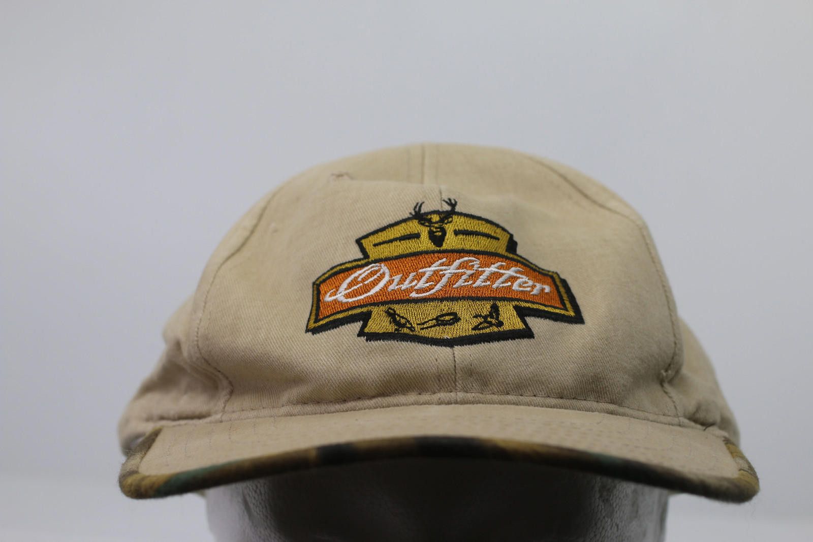 Other Vintage hunting Outfitters Flyshop Mesh Trucker Hat & Tan Size ONE SIZE - 1 Thumbnail