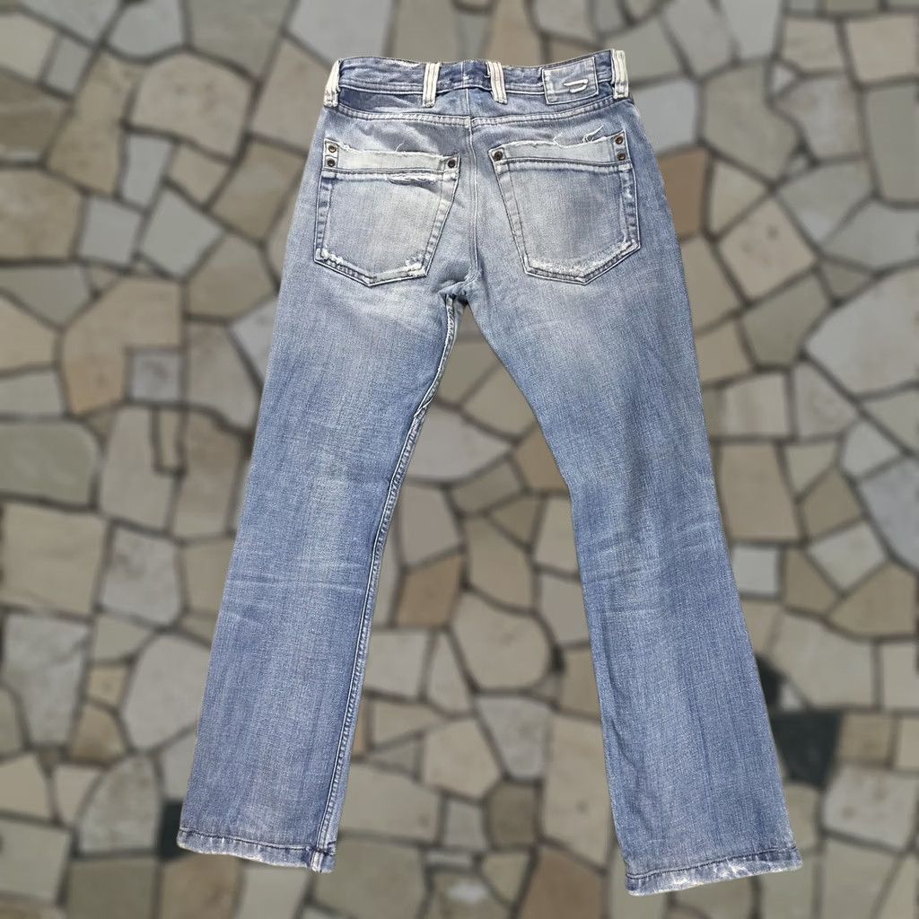 Diesel Diesel Lemmen Jeans Mens 28x32 Blue Light Wash Straight Altered Hem Size US 28 / EU 44 - 1 Thumbnail