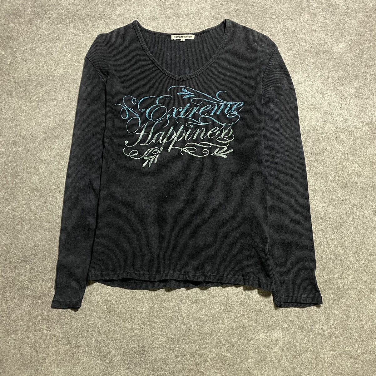 Semantic Design Vintage Knit Shirt