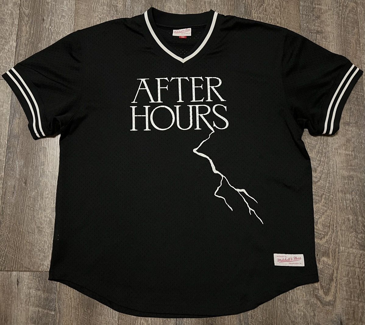 Mitchell & Ness X The Weeknd - After hours jersey orders