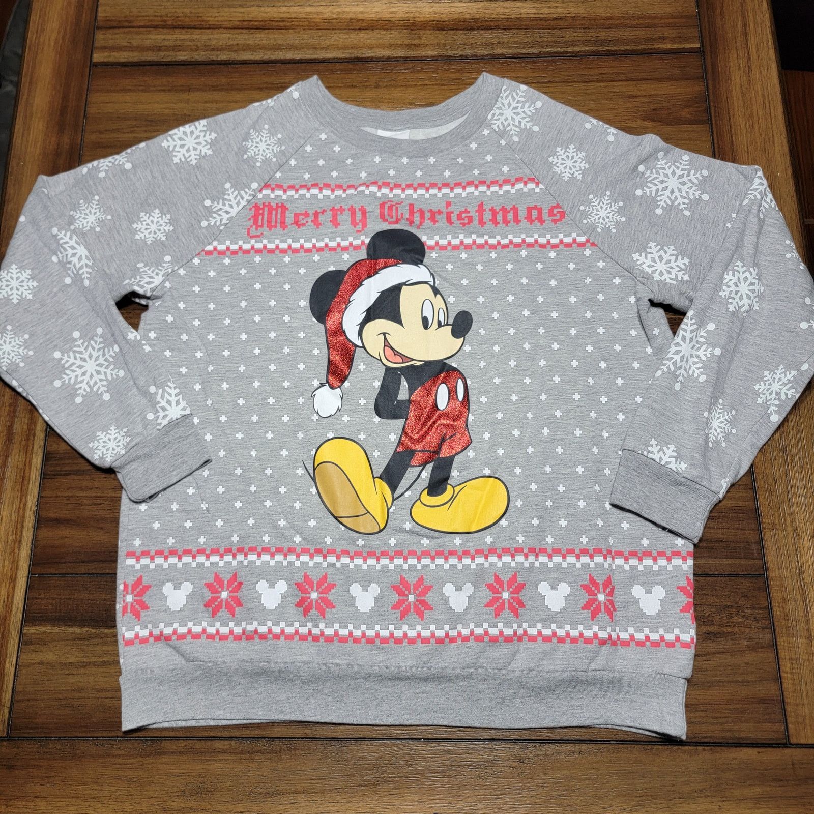 Disney Disney Mickey LS Lightweight Junior Sweatshirt - XL (15-17) Size XL / US 12-14 / IT 48-50 - 1 Thumbnail
