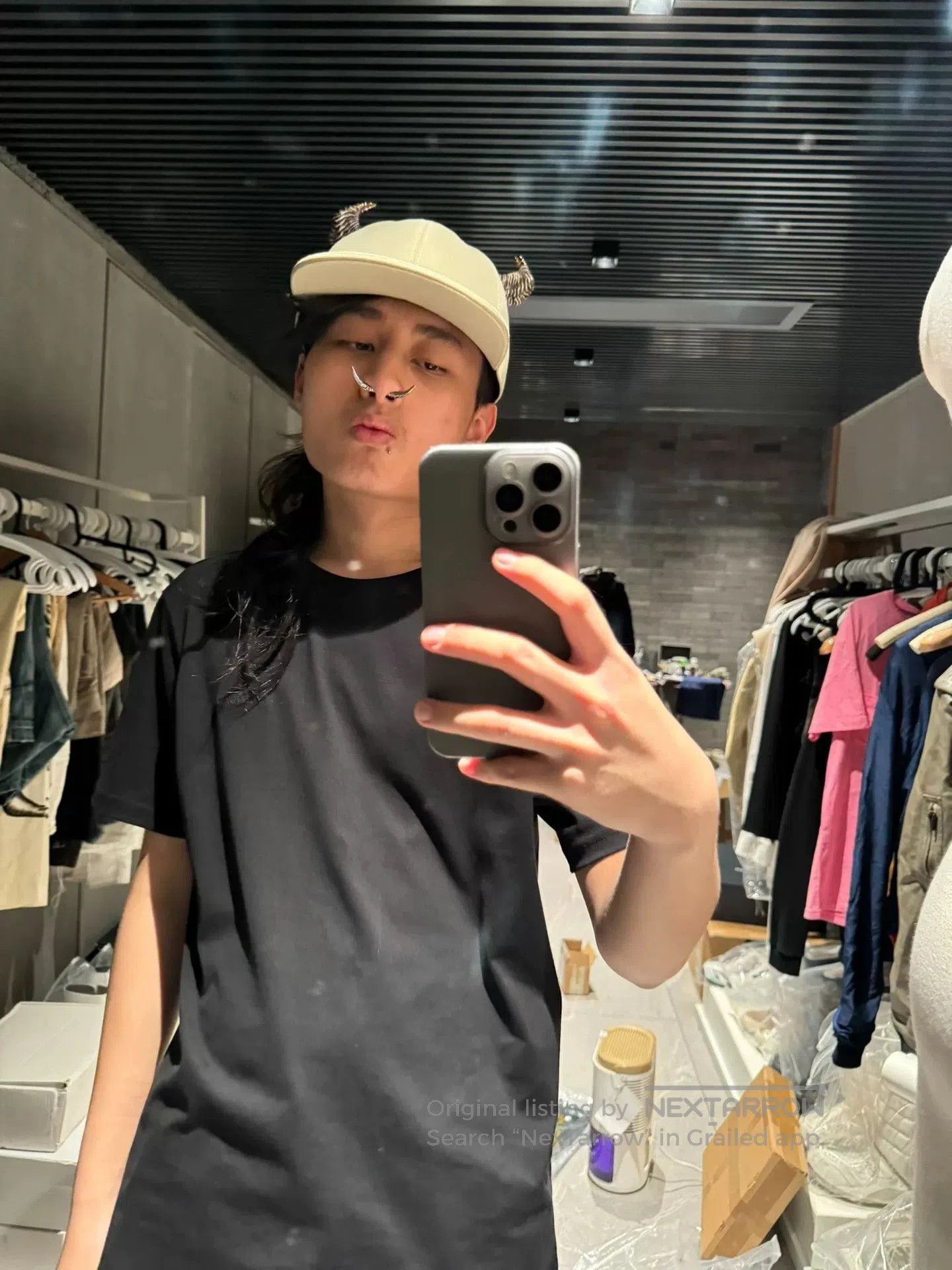 Gucci Gucci Archive Silver Nose Ring. Size ONE SIZE - 7 Thumbnail