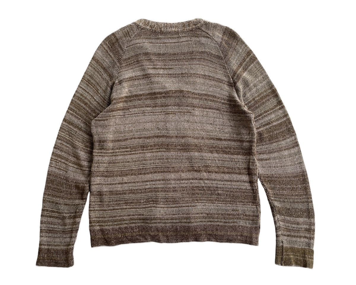 Japanese Brand Vintage Homless Mens Zipper Cardigan Knitted Size US M / EU 48-50 / 2 - 3 Thumbnail