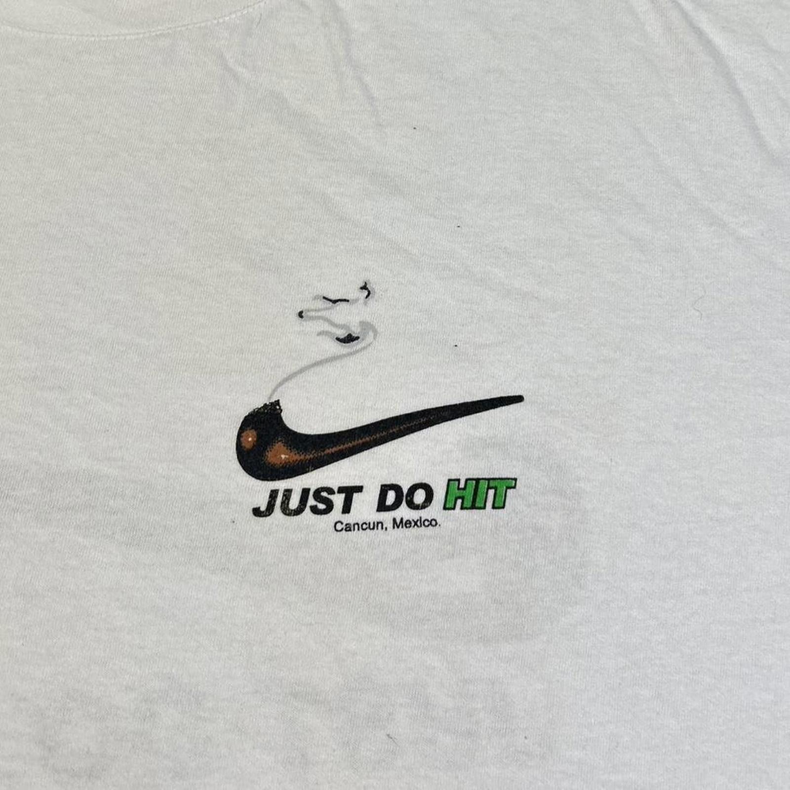 Nike Vtg Just Do Hit Nike Humor Tee Size XXL Size US XXL / EU 58 / 5 - 5 Thumbnail