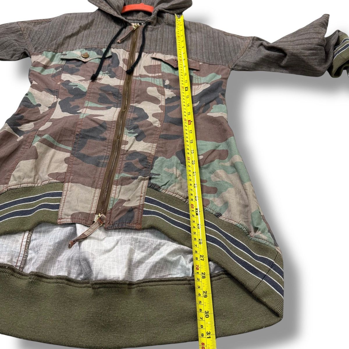 Jean Paul Gaultier Vintage Jean Paul Gaultier Camouflage Army Parka Jacket Size US XS / EU 42 / 0 - 12 Thumbnail
