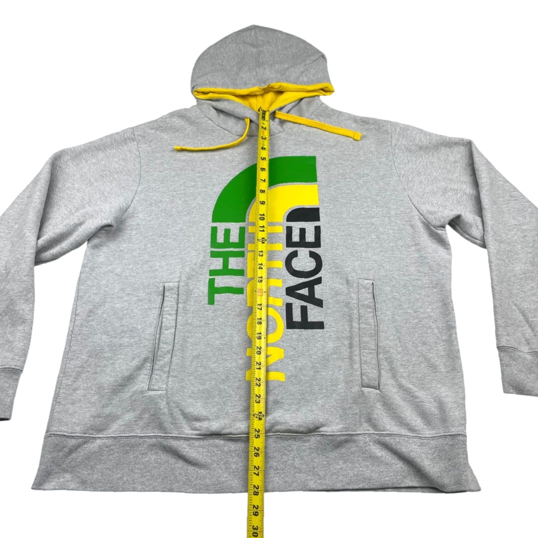 The North Face The North Face Men’s Jamaica Logo Fleece Lined Pullover Hoodie Gray XL - Logo, Hooded, Sweatshirt | Men | XL | Gray Size US XL / EU 56 / 4 - 6 Thumbnail