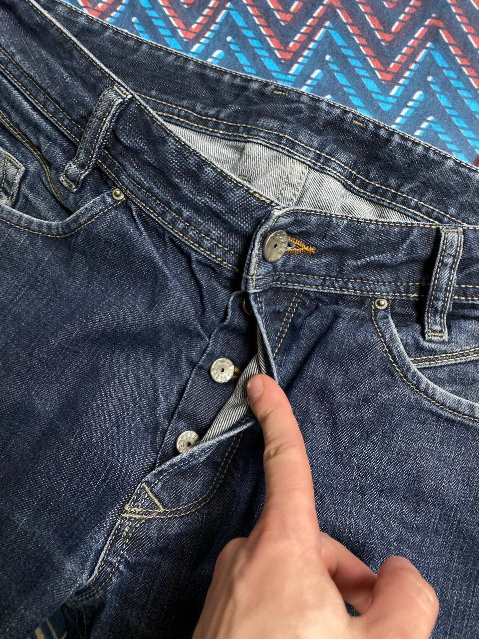 Diesel × Japanese Brand Diesel Brand New Avant Garde Opium Hype Darron Jeans Size US 31 - 8 Thumbnail