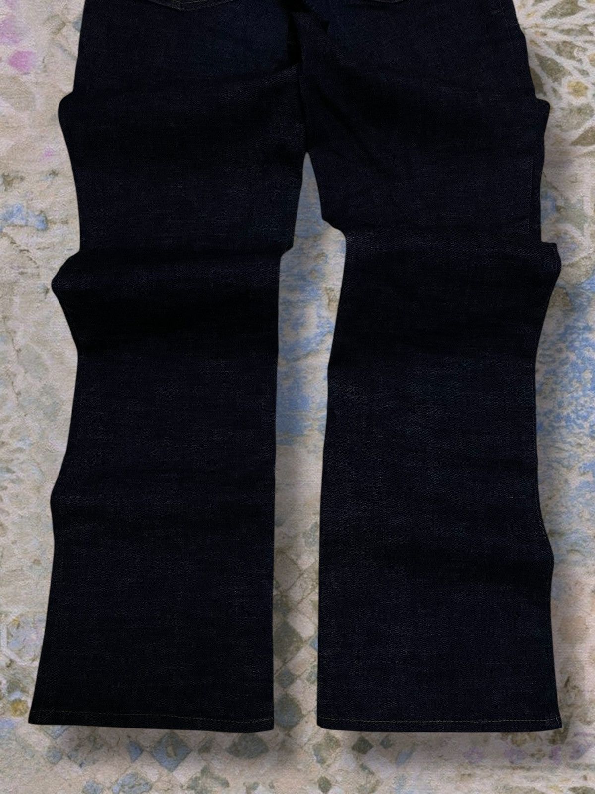 Yves Saint Laurent Vintage Authentic Designer Yves Saint Laurent Flared Denim Size US 27 - 10 Thumbnail